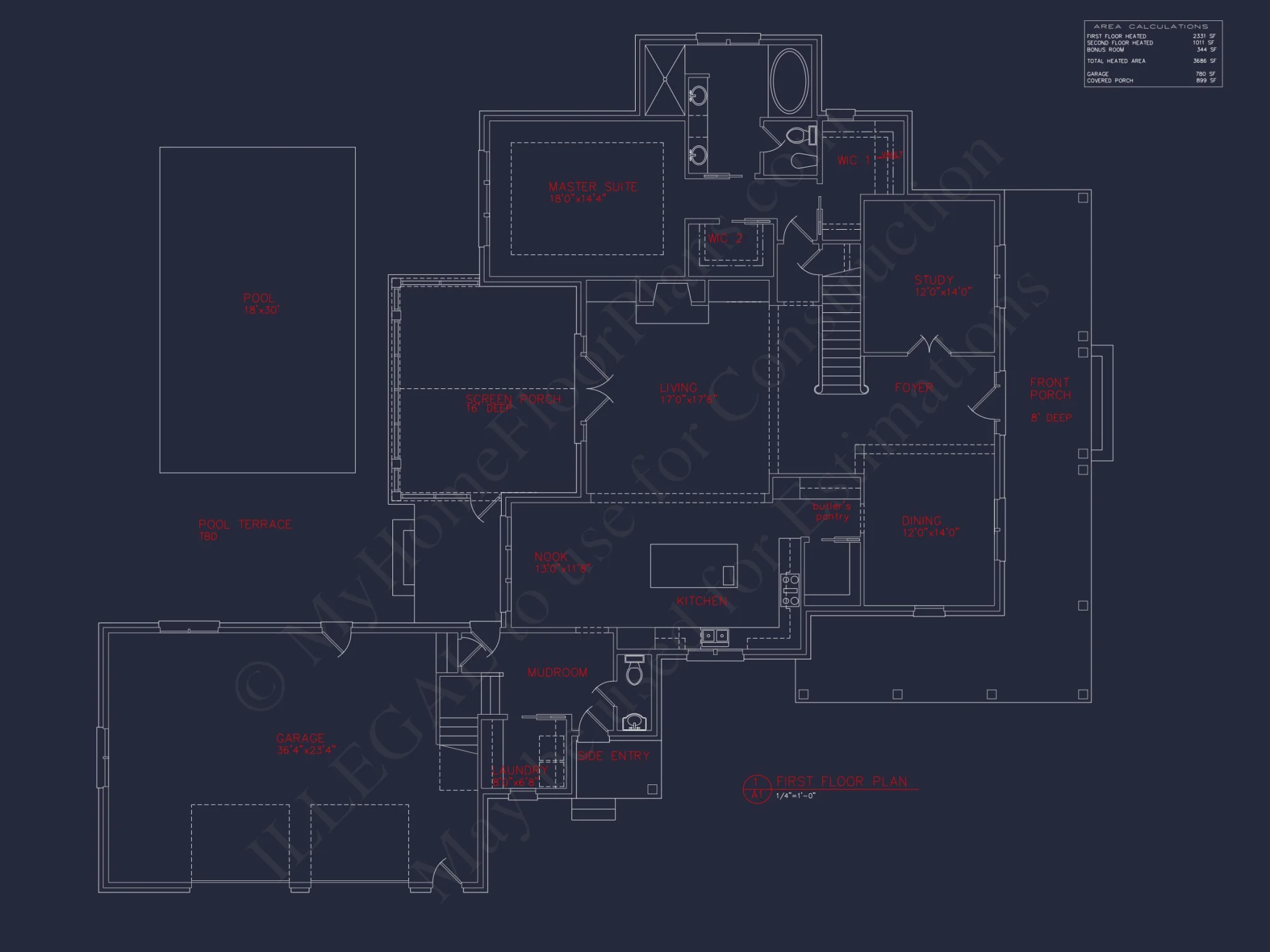 Elegant house Plan with CAD, Floor Plan, and Architecture Designs