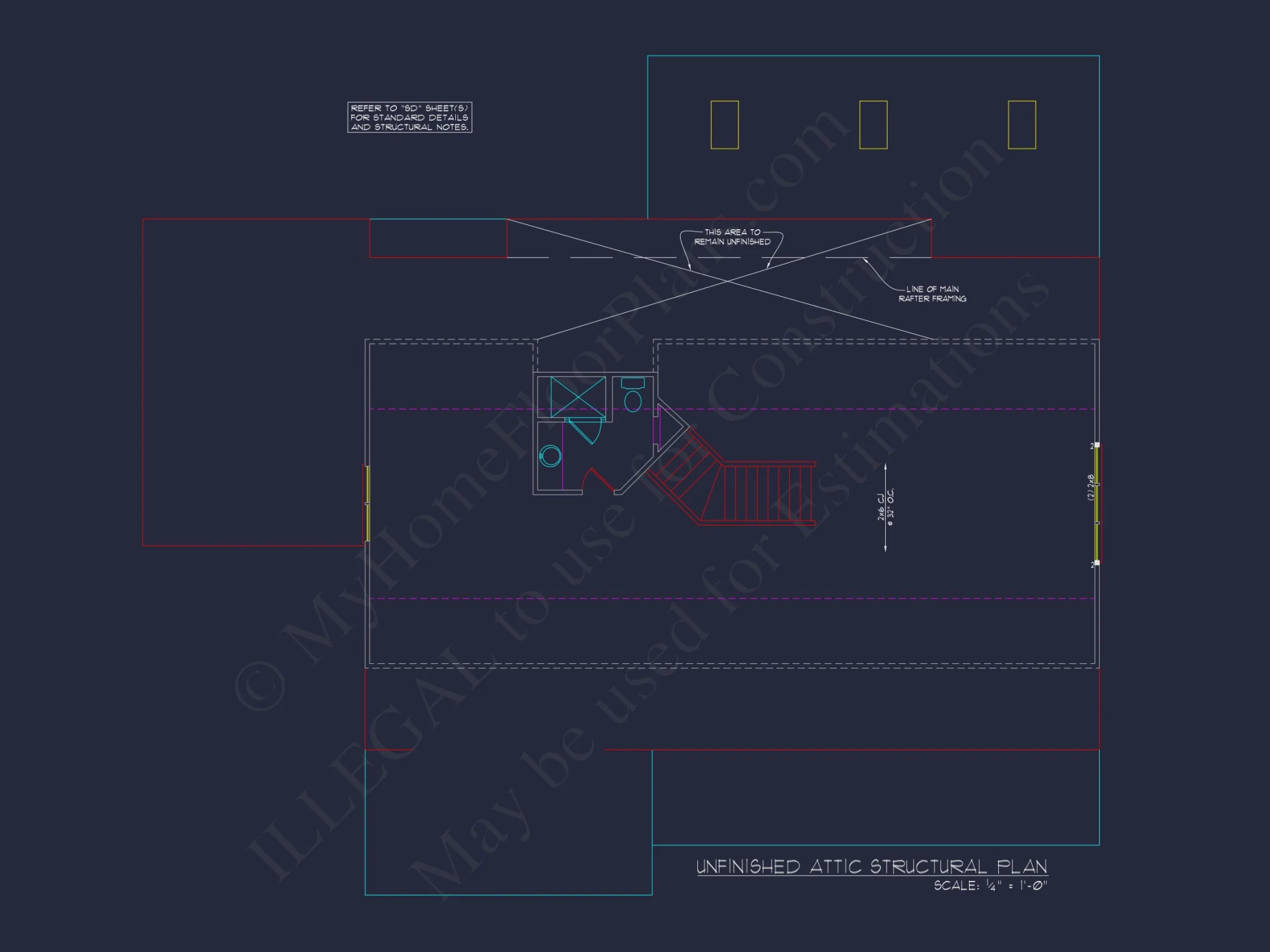 Spacious Colonial Farmhouse house Plan with CAD Designs