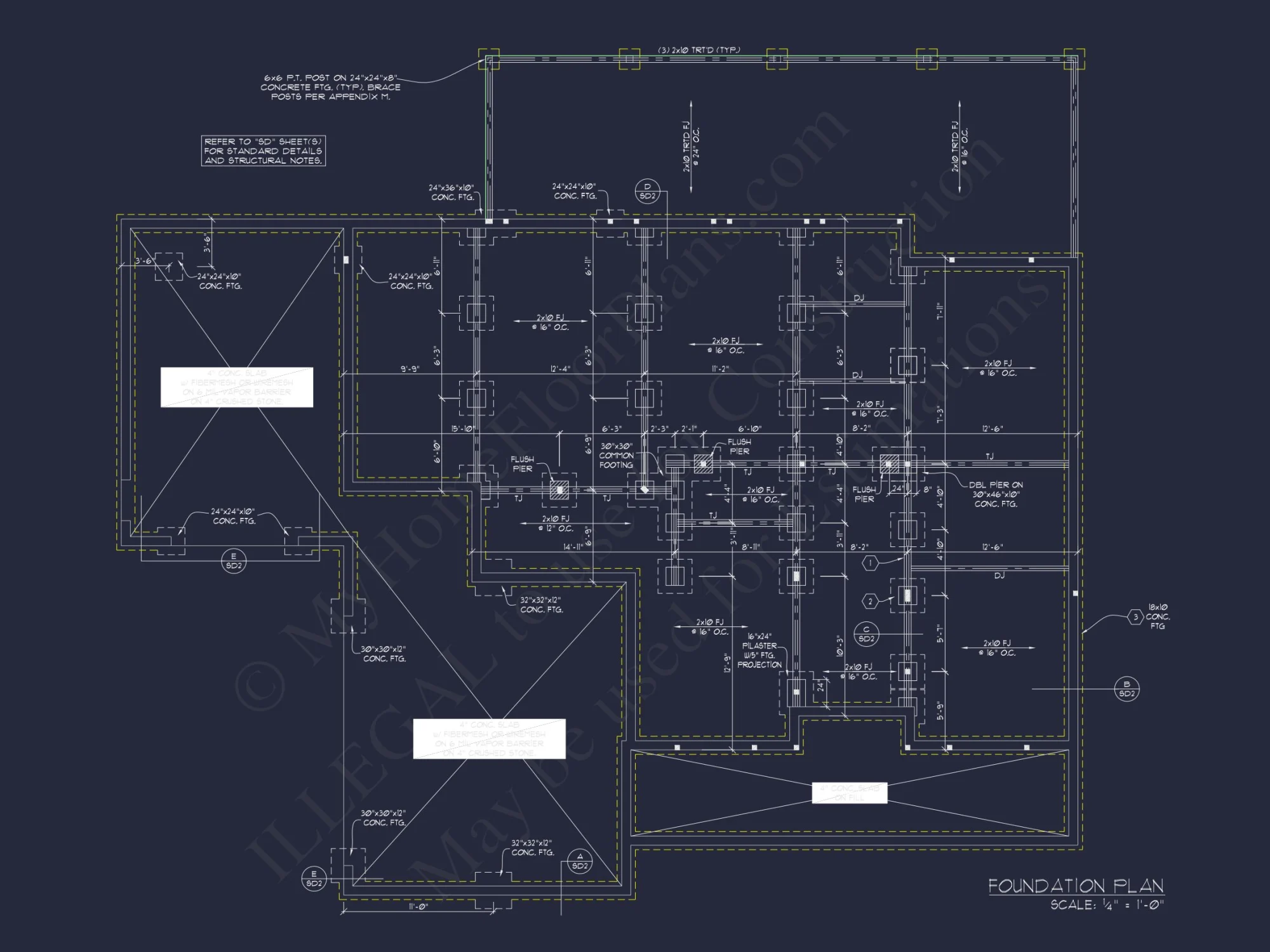 Spacious Colonial Farmhouse house Plan with CAD Designs