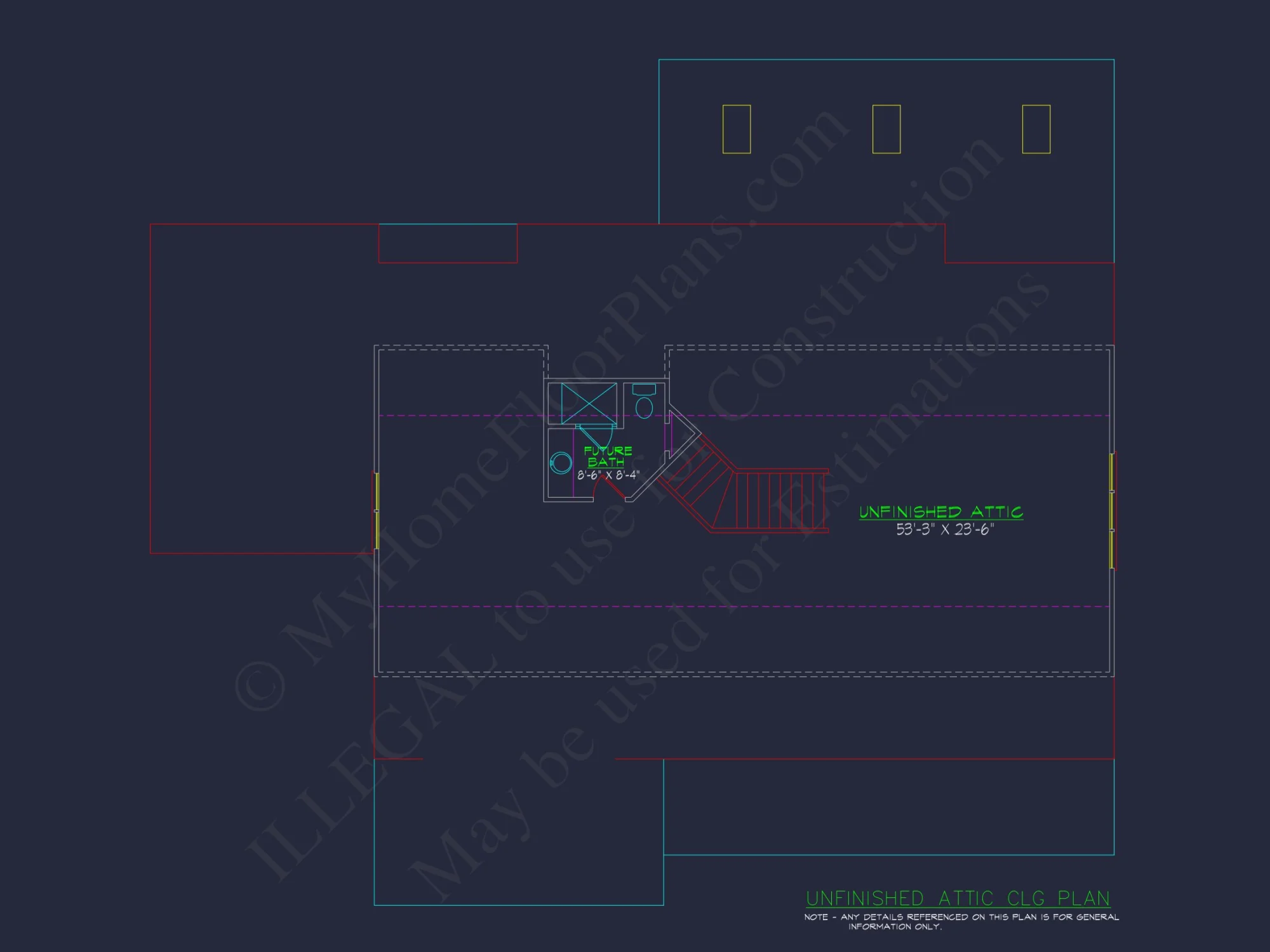 Spacious Colonial Farmhouse house Plan with CAD Designs