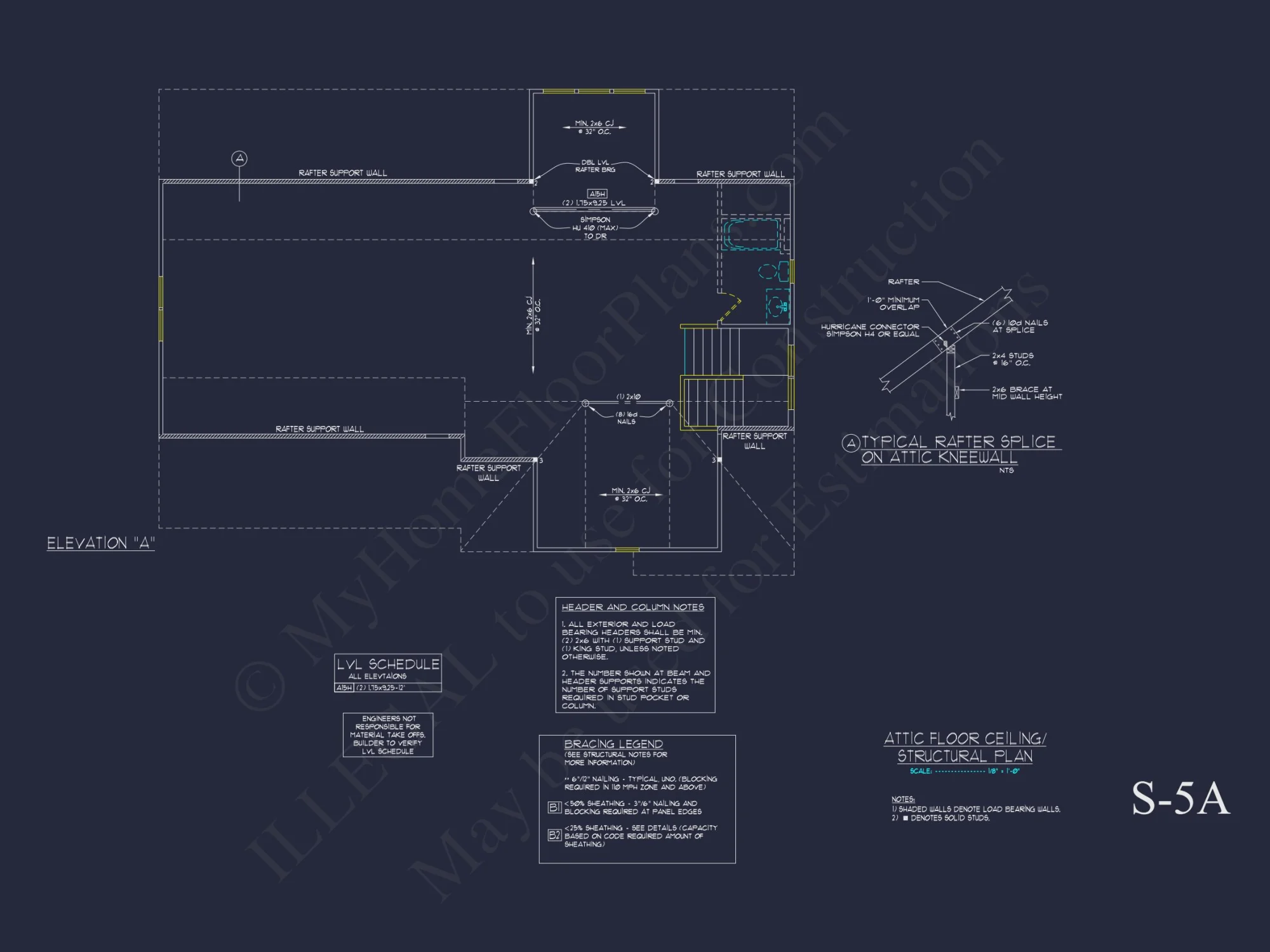 Traditional Colonial house Plan with Detailed CAD Designs