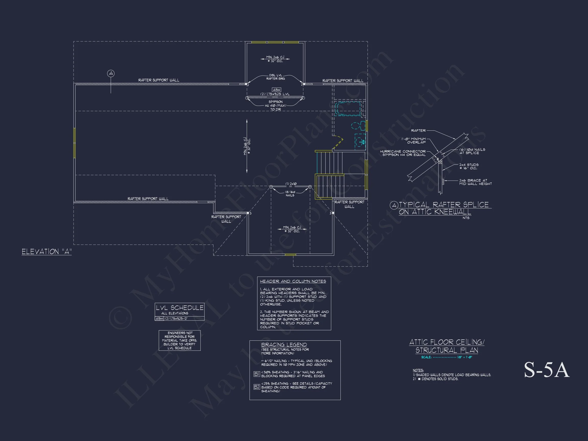 Traditional Colonial house Plan with Detailed CAD Designs