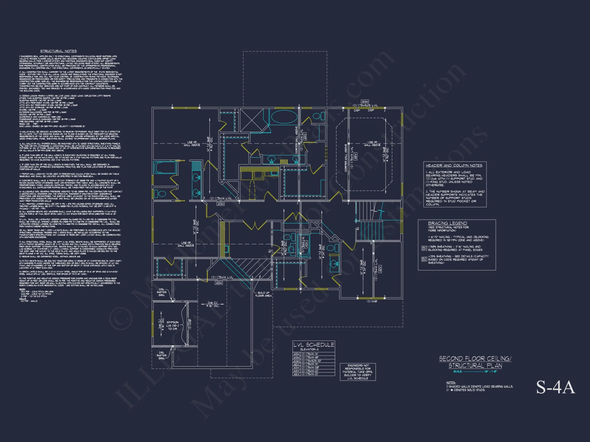 Traditional Colonial house Plan with Detailed CAD Designs