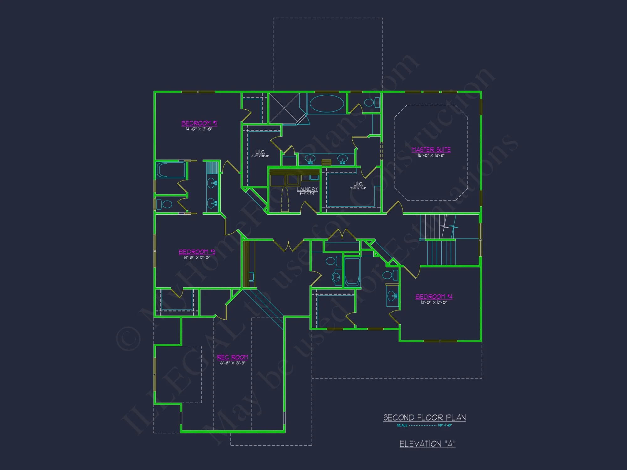 Traditional Colonial house Plan with Detailed CAD Designs