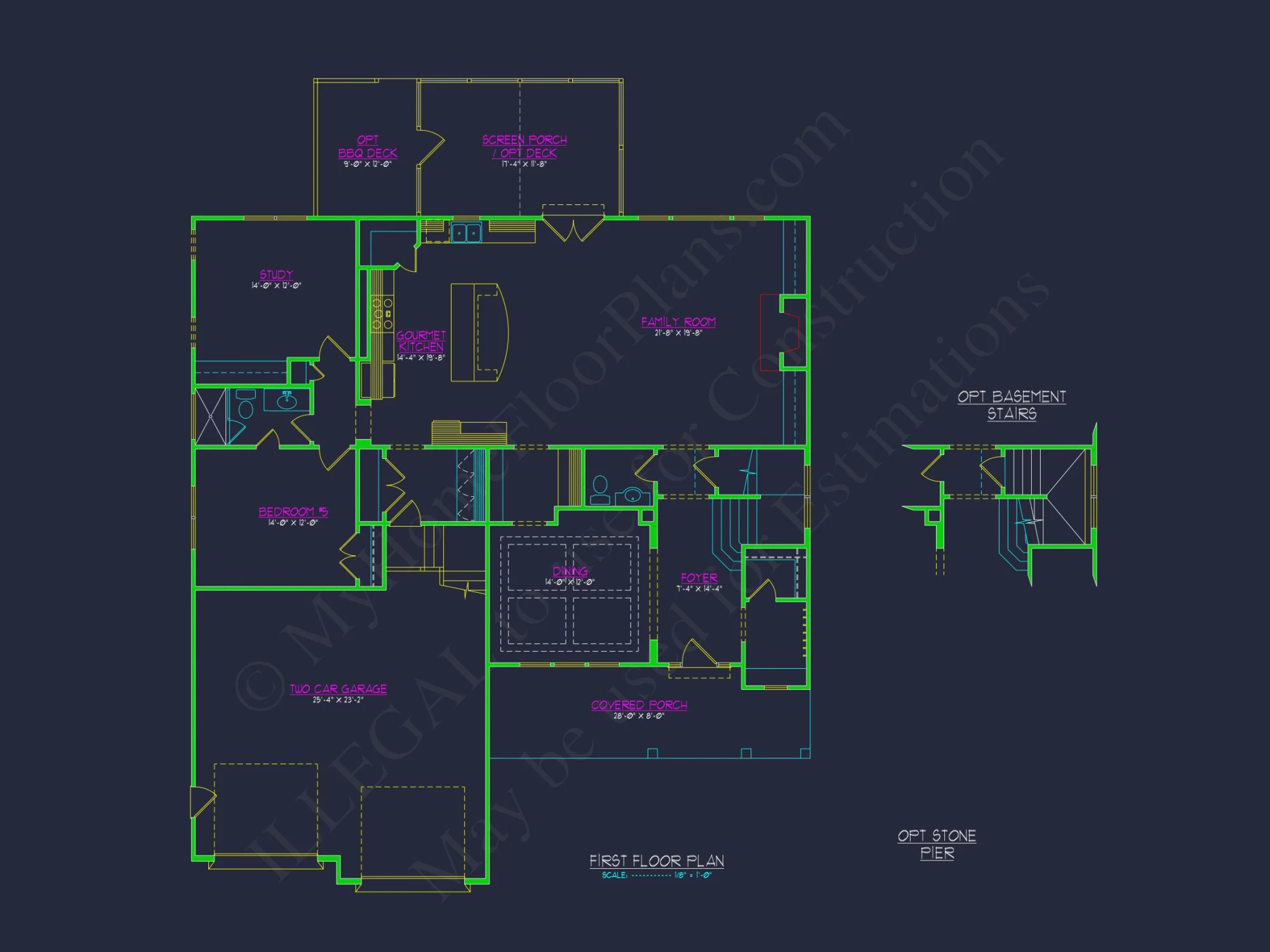 Traditional Colonial house Plan with Detailed CAD Designs