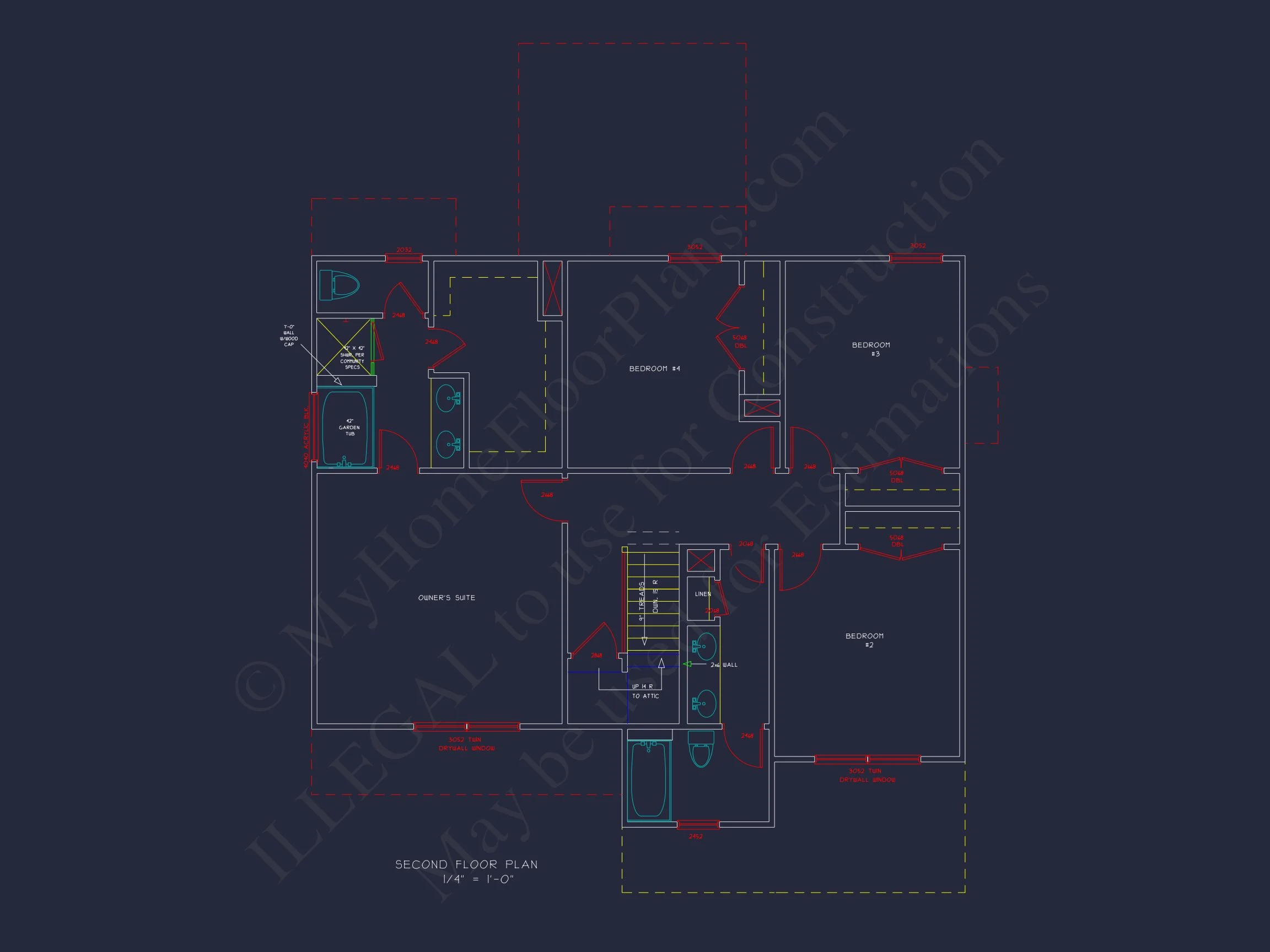 Spacious house Plan with Open Floor Plan and 4 Bedrooms