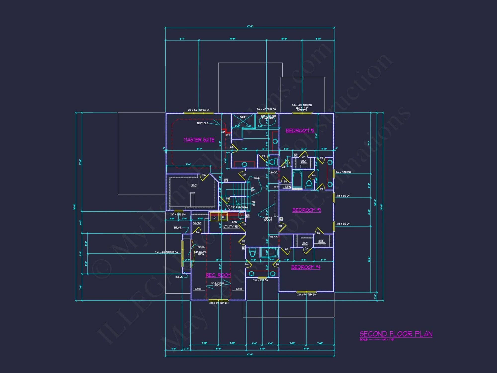Luxurious house Plan with Detailed Blueprint & Floor Designs