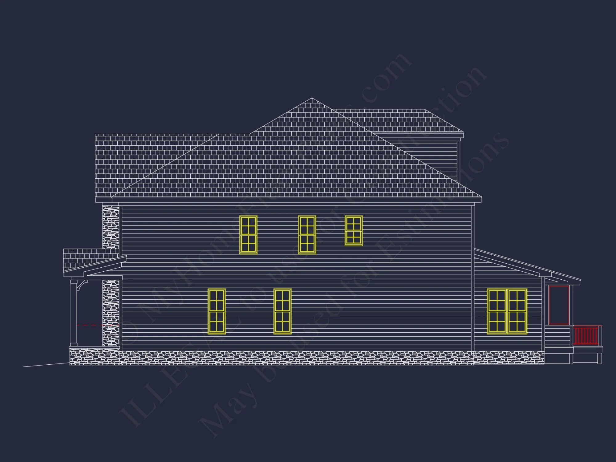 Luxurious house Plan with Detailed Blueprint & Floor Designs