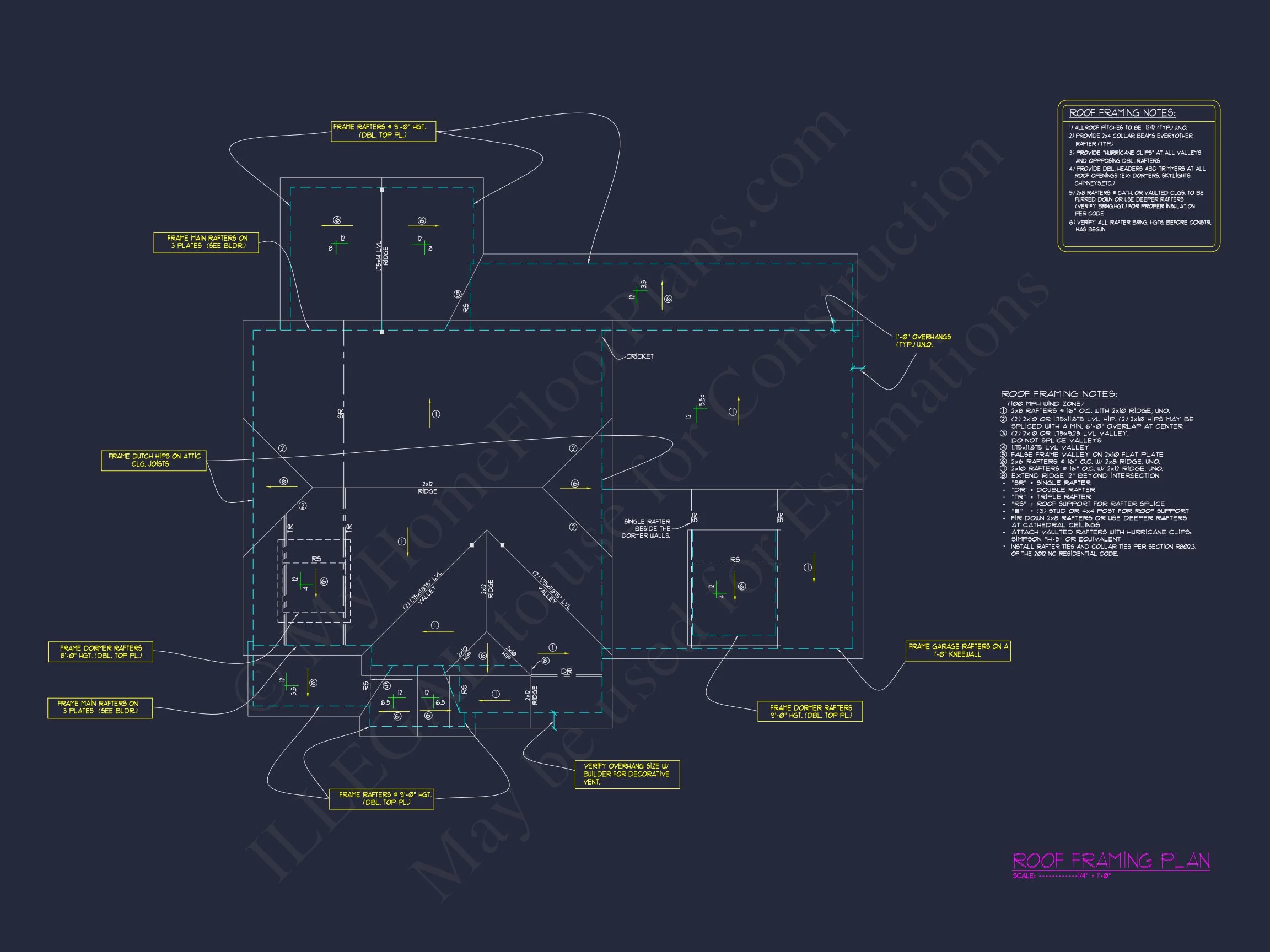 13-1423 HOUSE PLAN - Traditional House Plan with CAD Designs and 2-Story Layout 12 Traditional house Plan with CAD Designs and 2-Story Layout