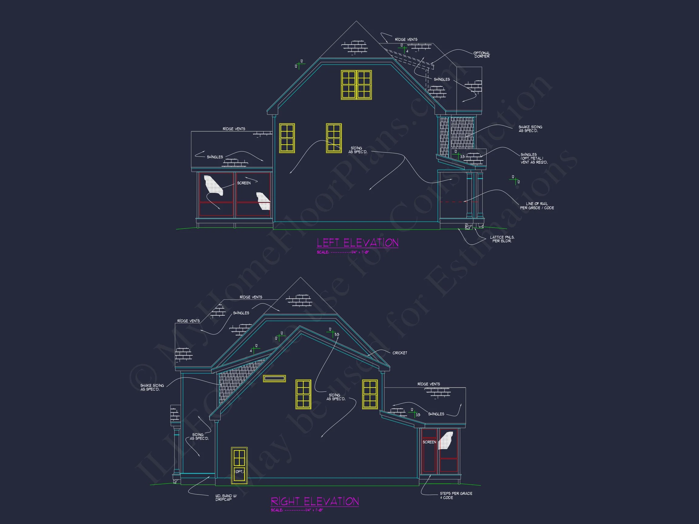 13-1423 HOUSE PLAN - Traditional House Plan with CAD Designs and 2-Story Layout 3 Traditional house Plan with CAD Designs and 2-Story Layout