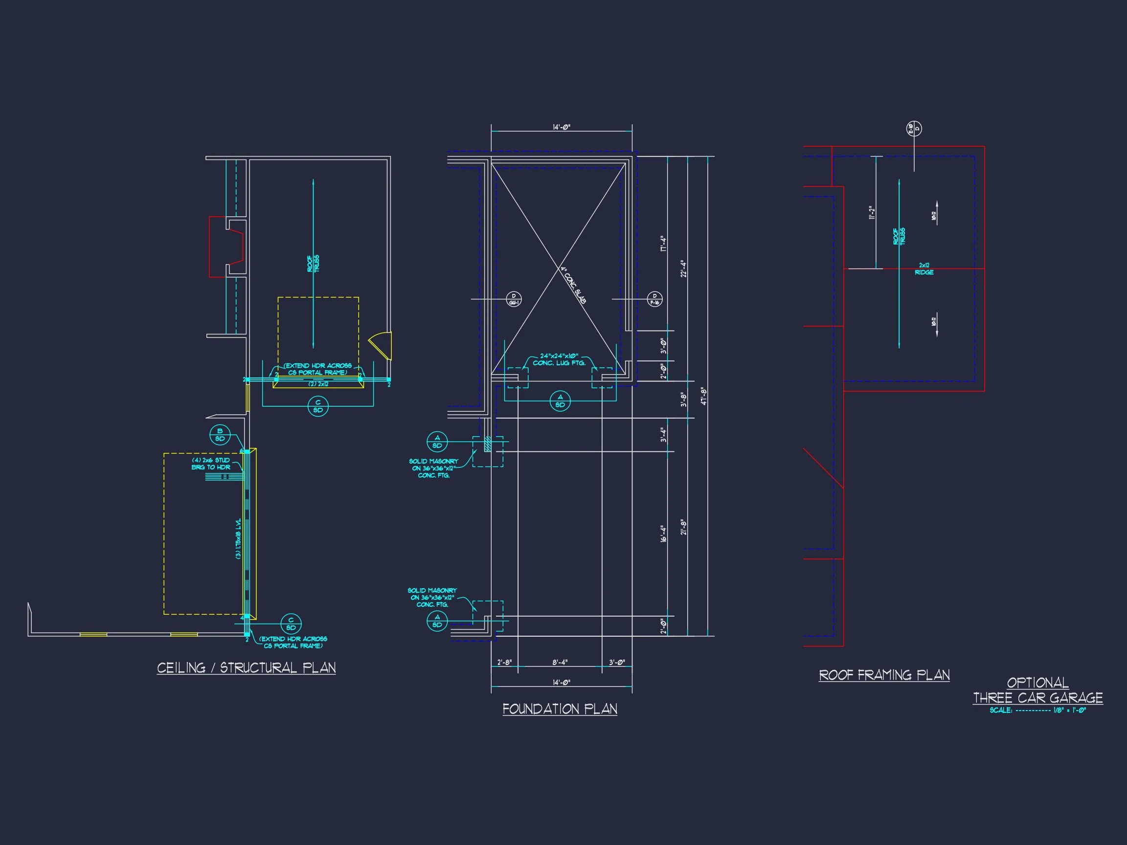 13-1317 HOUSE PLAN - Craftsman House Design with 2-Story Plan and CAD Blueprints 23 Craftsman house Design with 2-Story Plan and CAD Blueprints