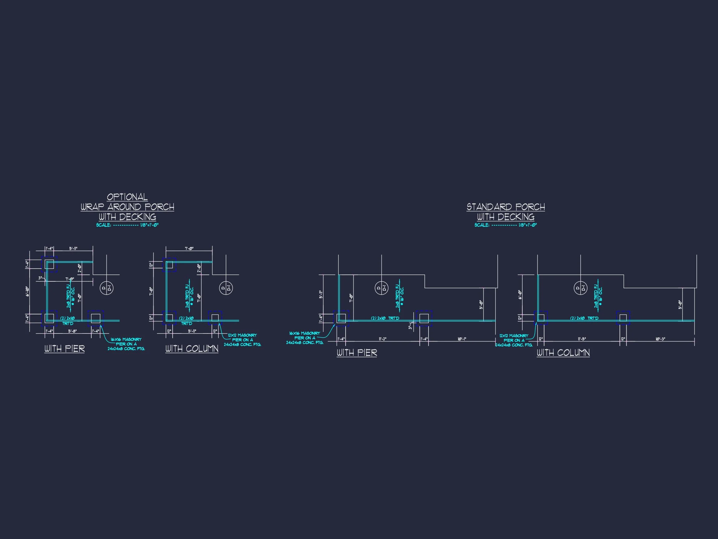 13-1317 HOUSE PLAN - Craftsman House Design with 2-Story Plan and CAD Blueprints 19 Craftsman house Design with 2-Story Plan and CAD Blueprints