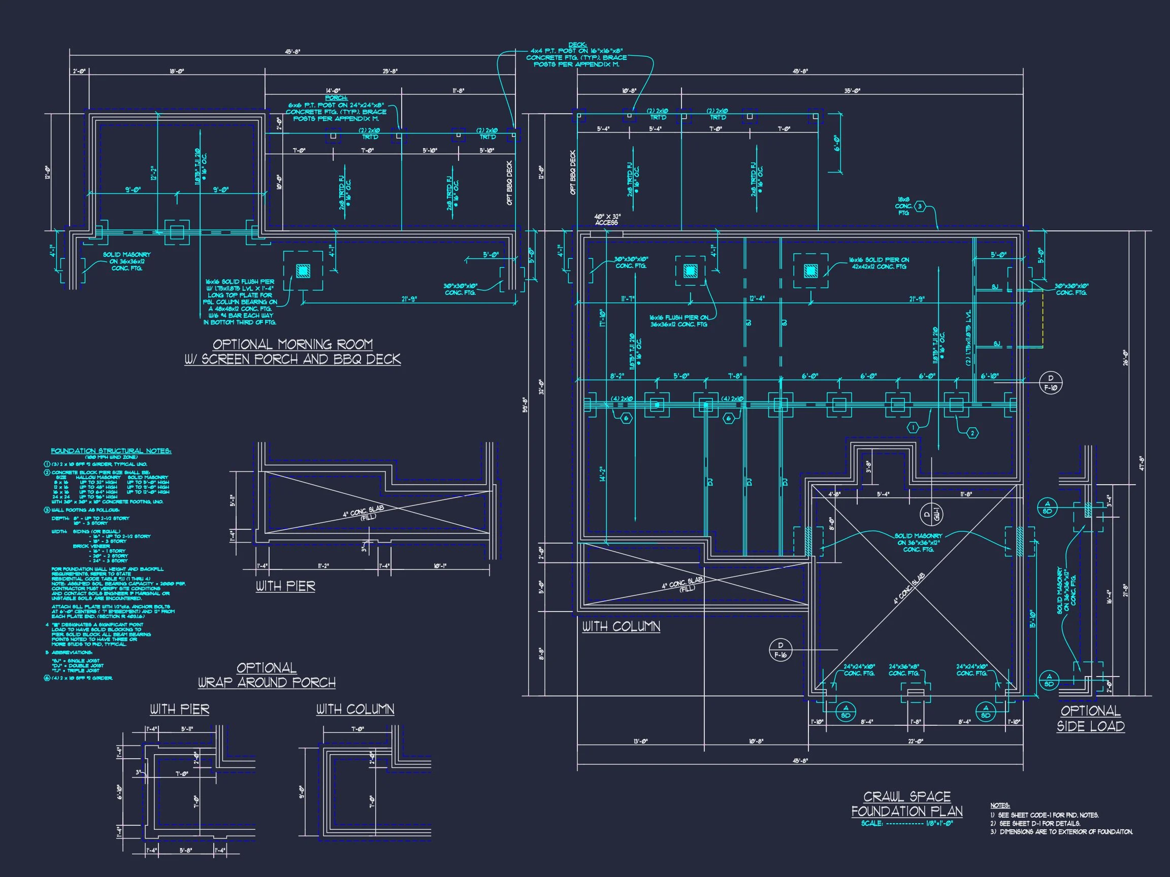 13-1317 HOUSE PLAN - Craftsman House Design with 2-Story Plan and CAD Blueprints 17 Craftsman house Design with 2-Story Plan and CAD Blueprints
