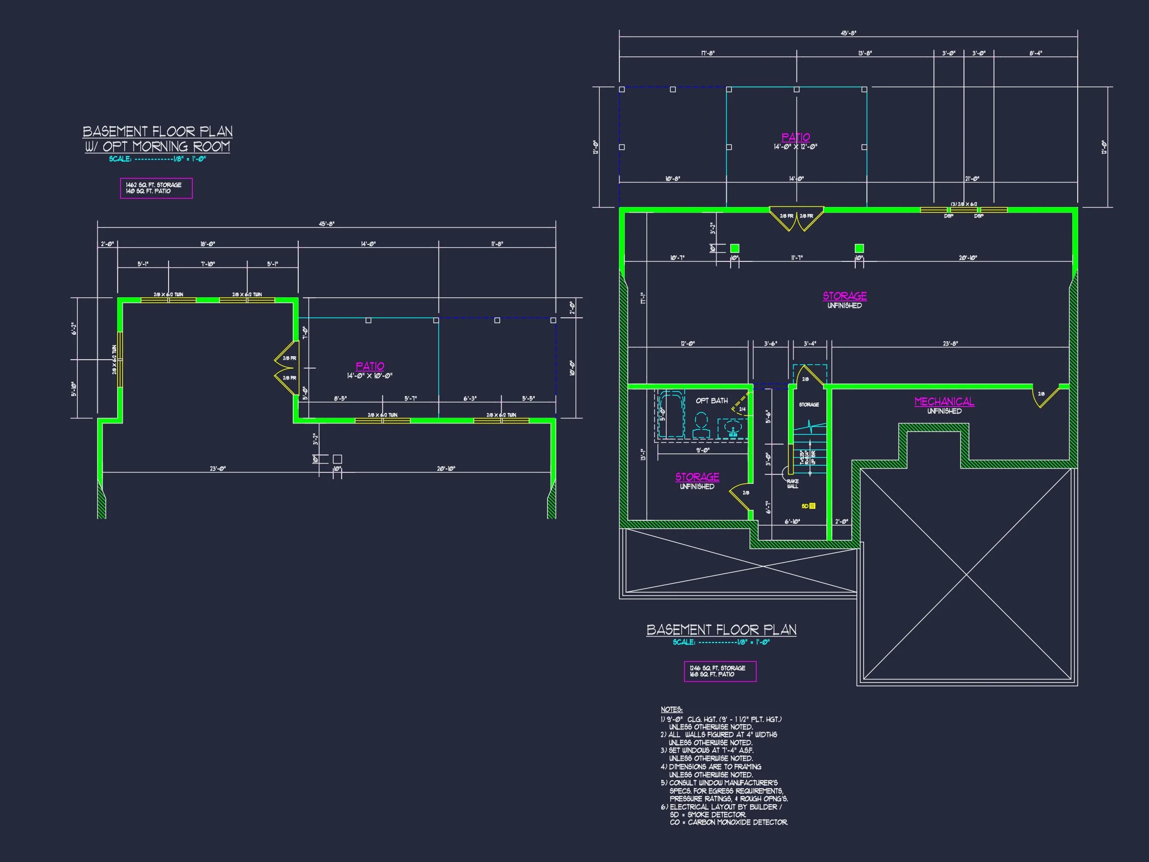 13-1317 HOUSE PLAN - Craftsman House Design with 2-Story Plan and CAD Blueprints 8 Craftsman house Design with 2-Story Plan and CAD Blueprints