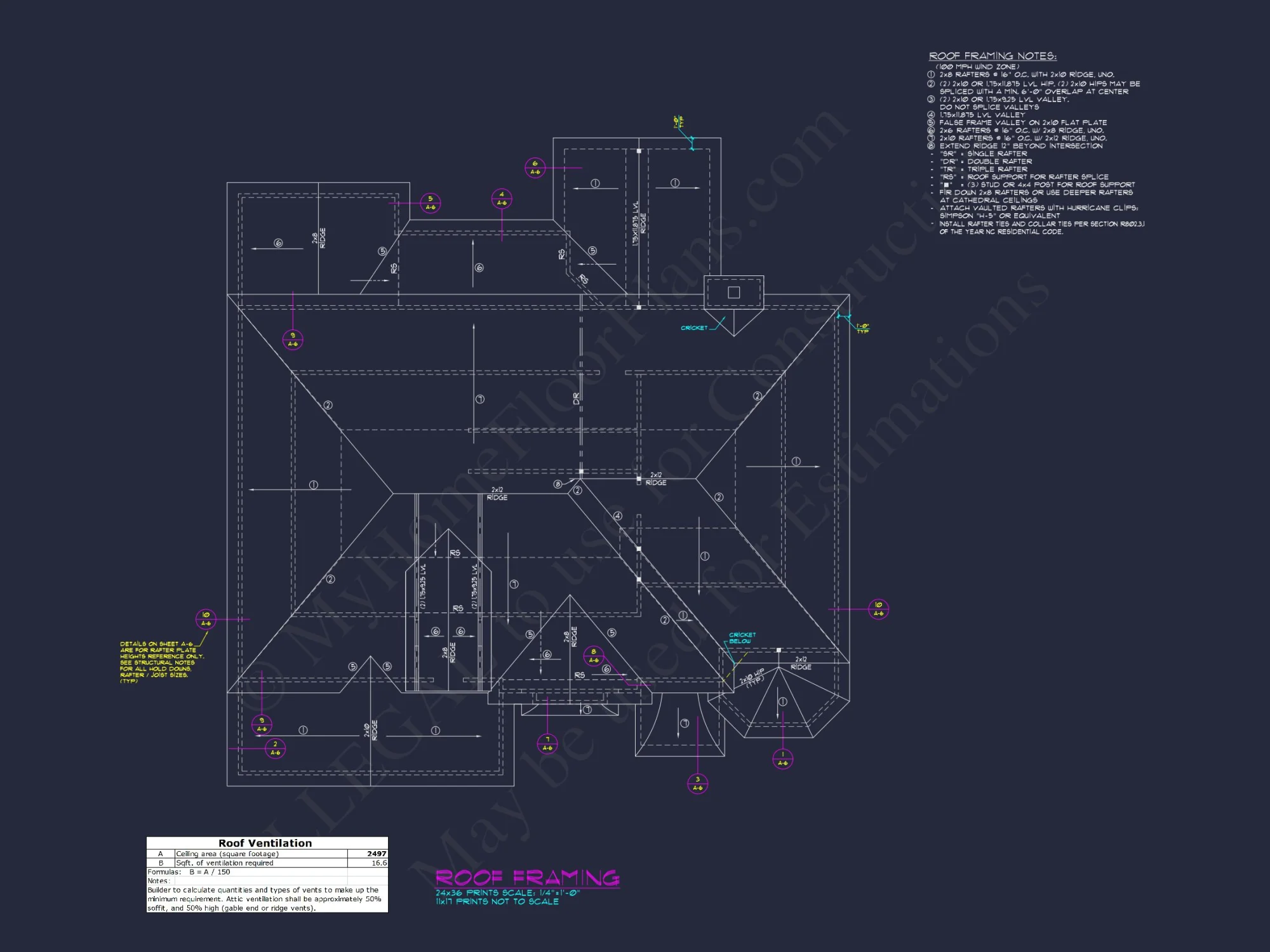 Modern Suburban house Plan with 4 Beds and Open Floor Plans