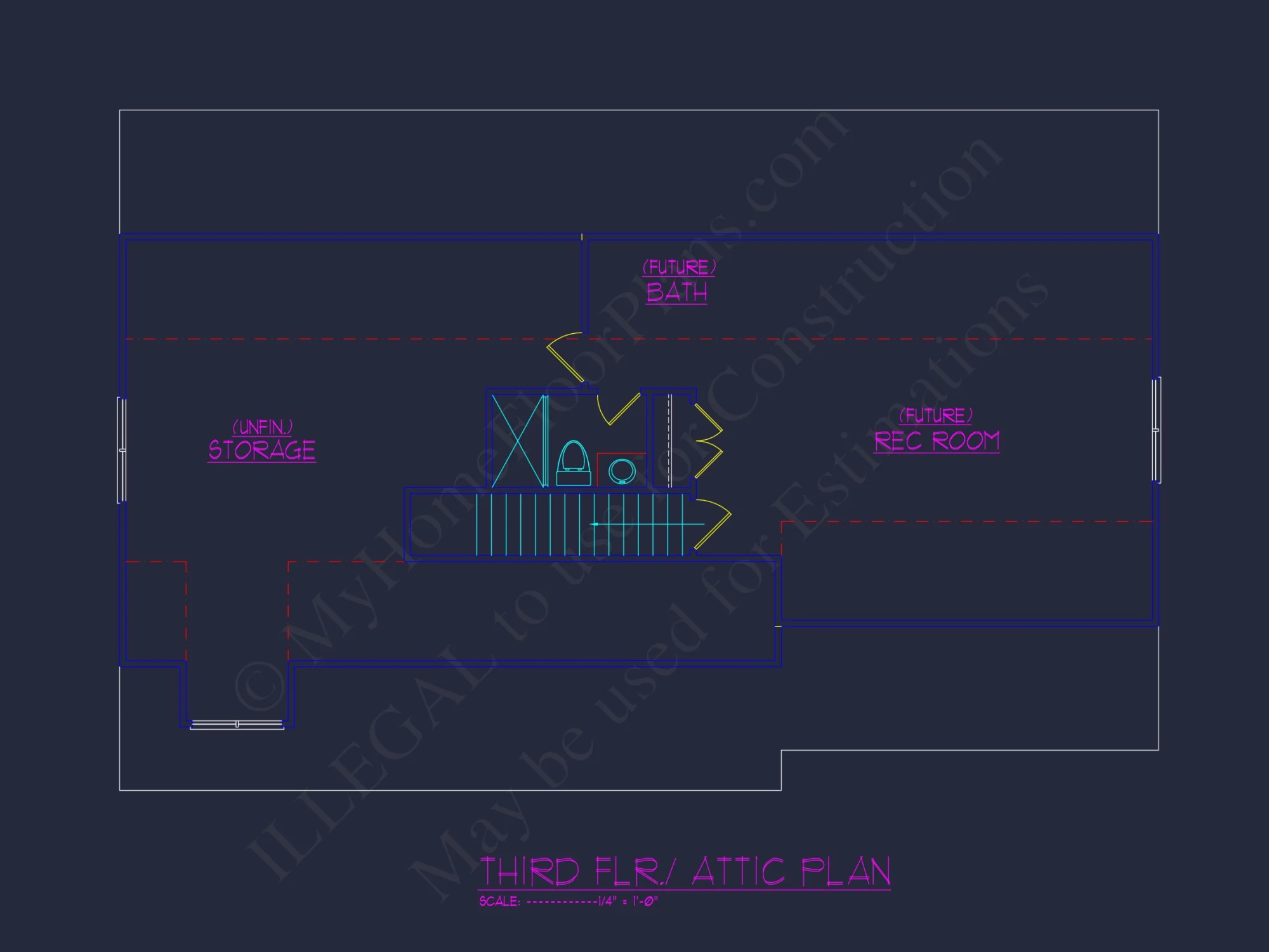 Blueprint house Floor Plan Designs With CAD Architecture