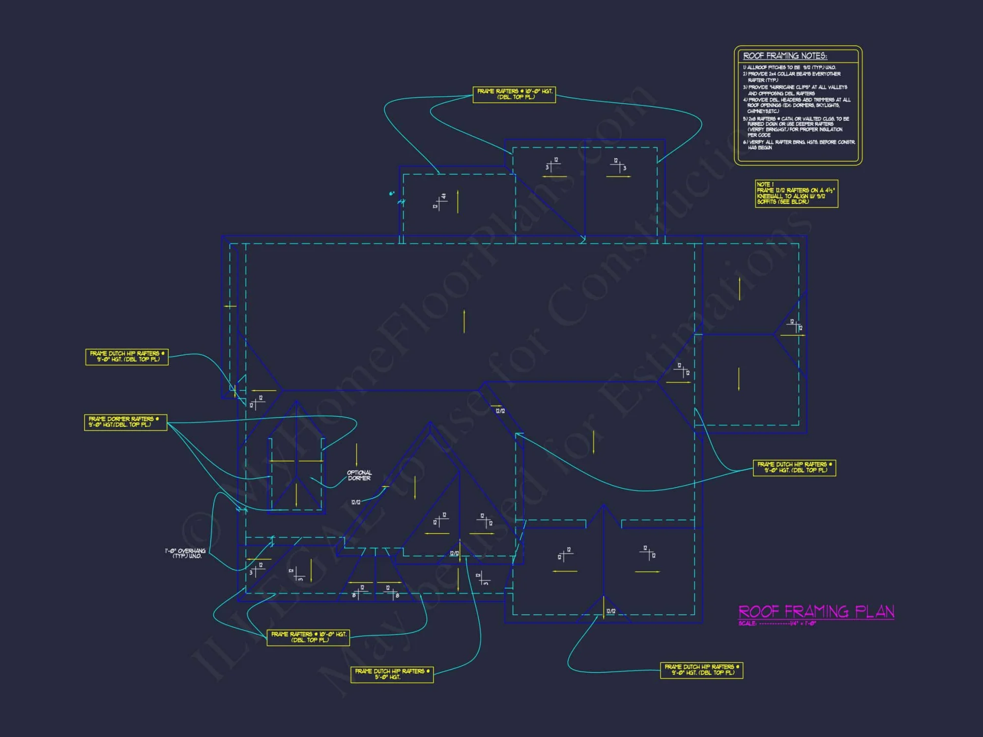 3-Story house Plan with Spacious Garage and Open Floor Plan