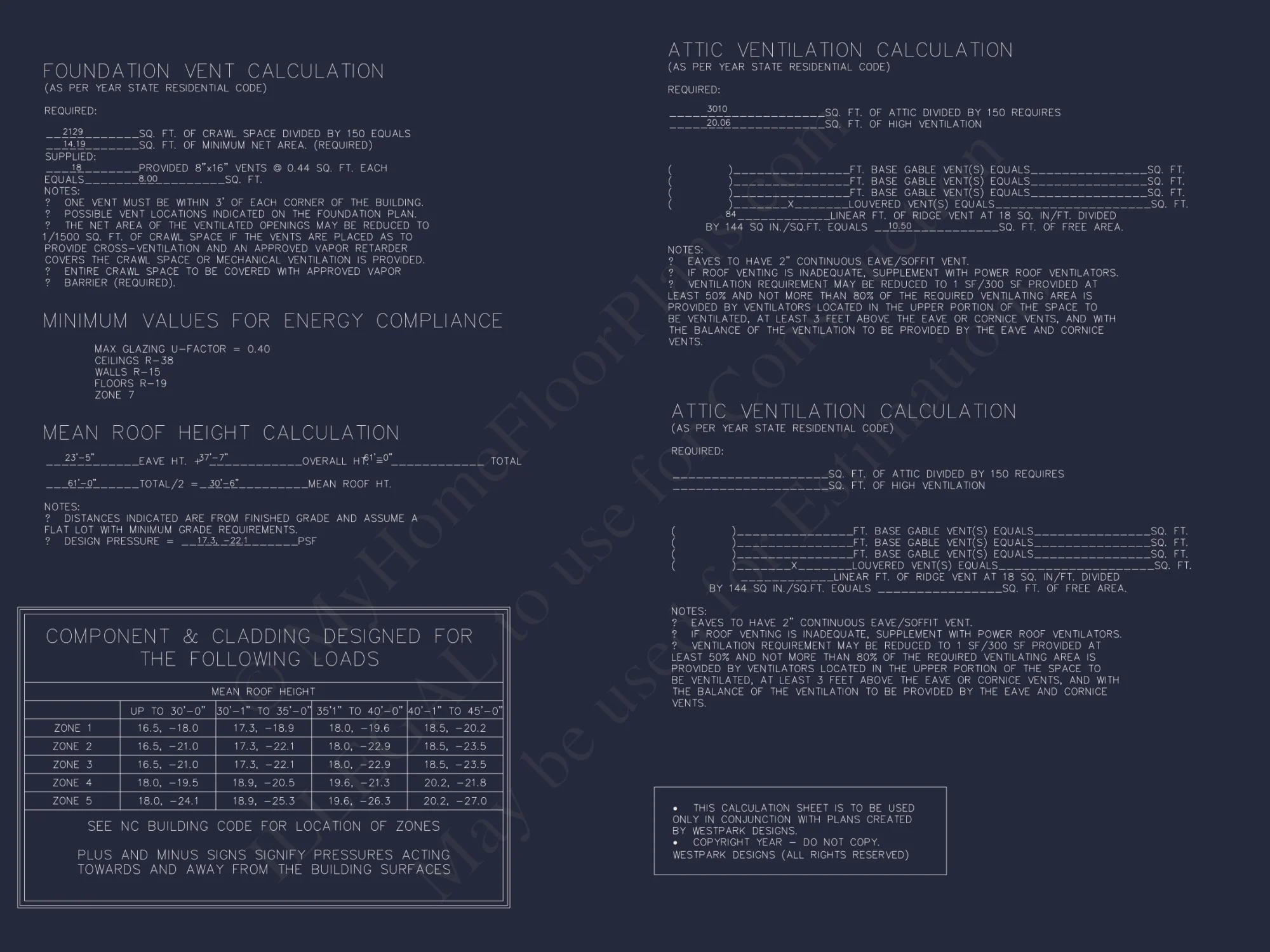 Spacious house Blueprint with 5 Bedrooms and CAD Designs