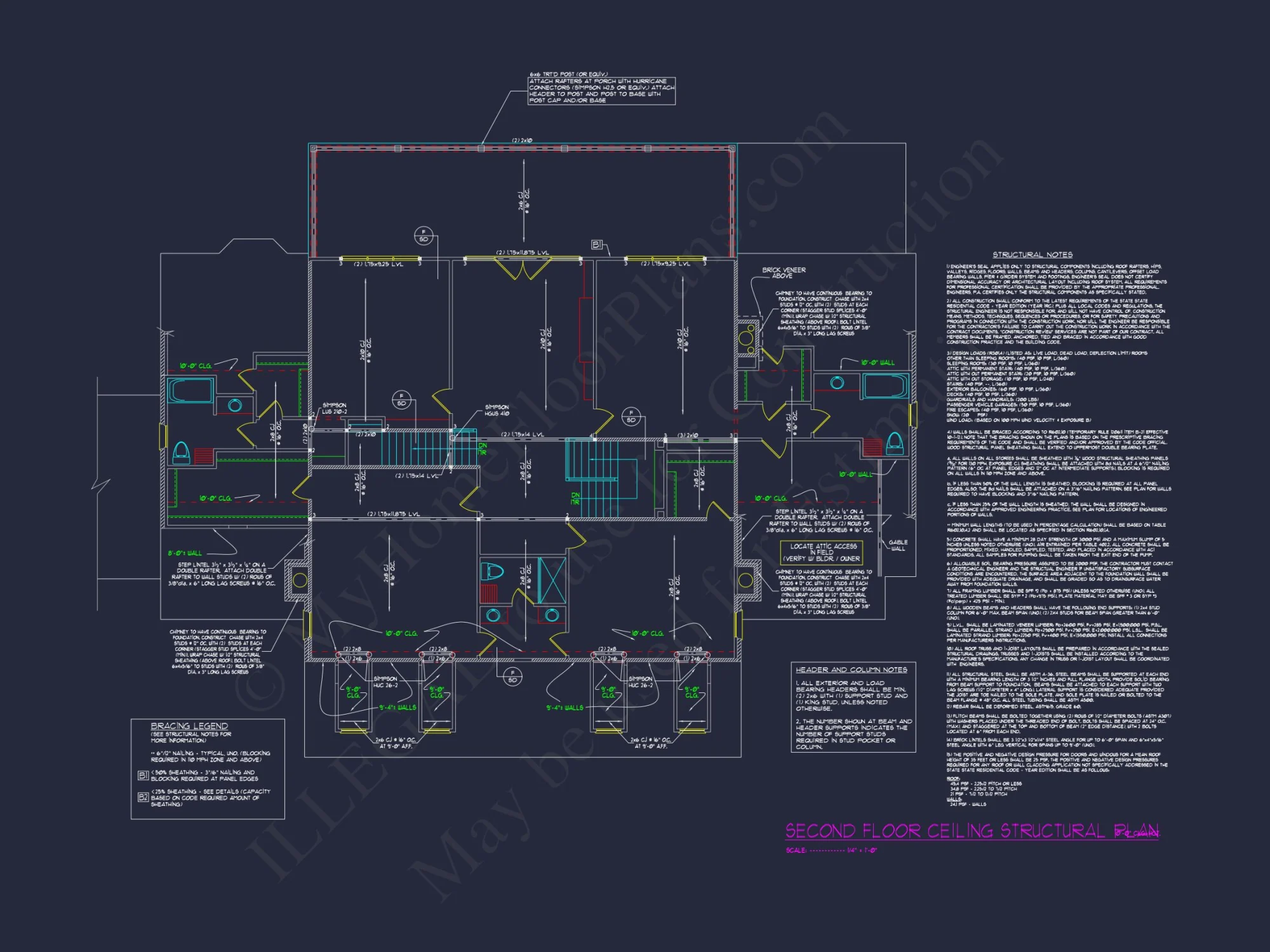 Luxury house Plan with 2-Story Designs and CAD Blueprints