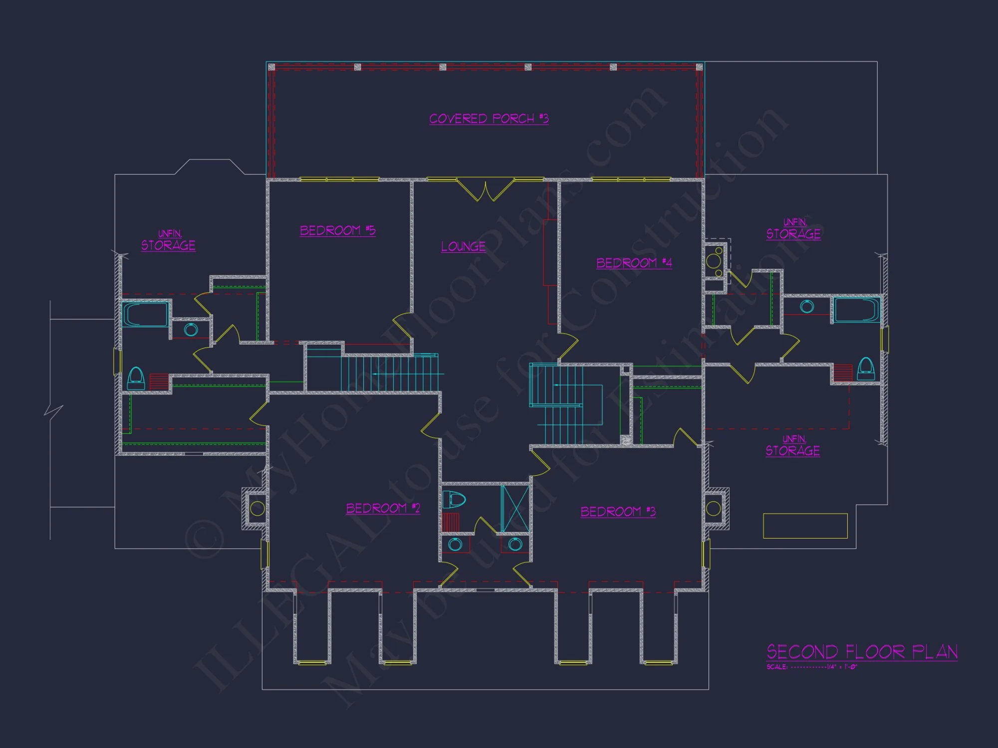 Luxury house Plan with 2-Story Designs and CAD Blueprints