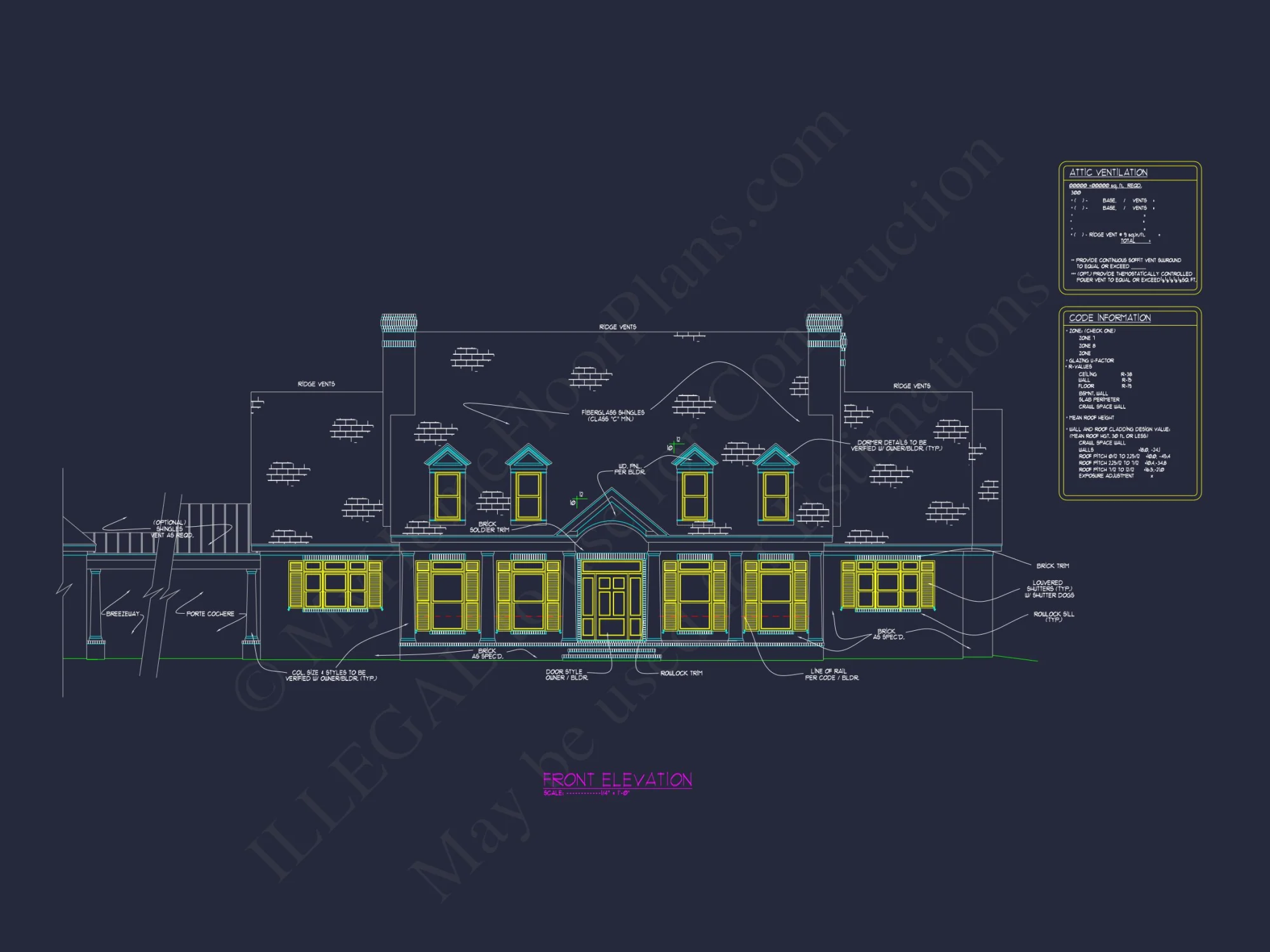 Luxury house Plan with 2-Story Designs and CAD Blueprints