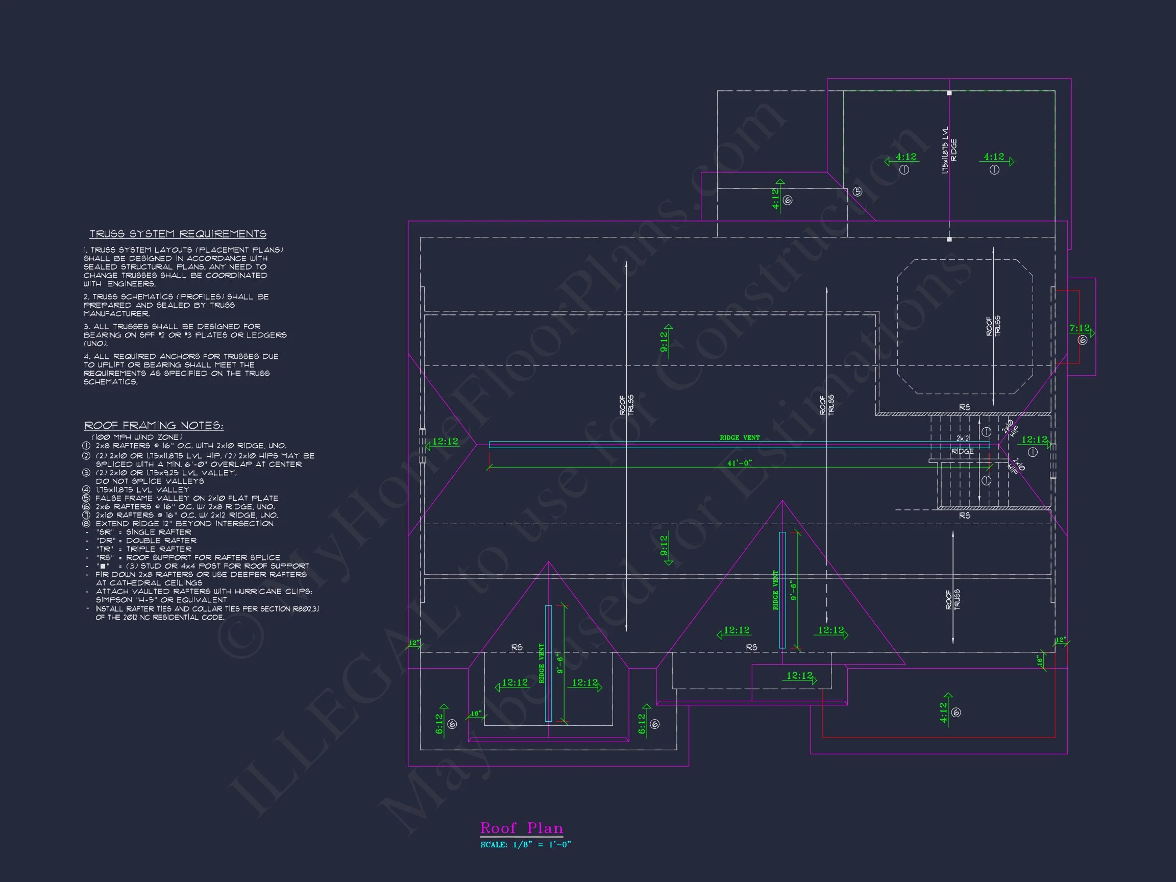 12-2852 HOUSE PLAN - Elegant 4-Bedroom House Plan with CAD Architecture Designs 17 Elegant 4-Bedroom house Plan with CAD Architecture Designs