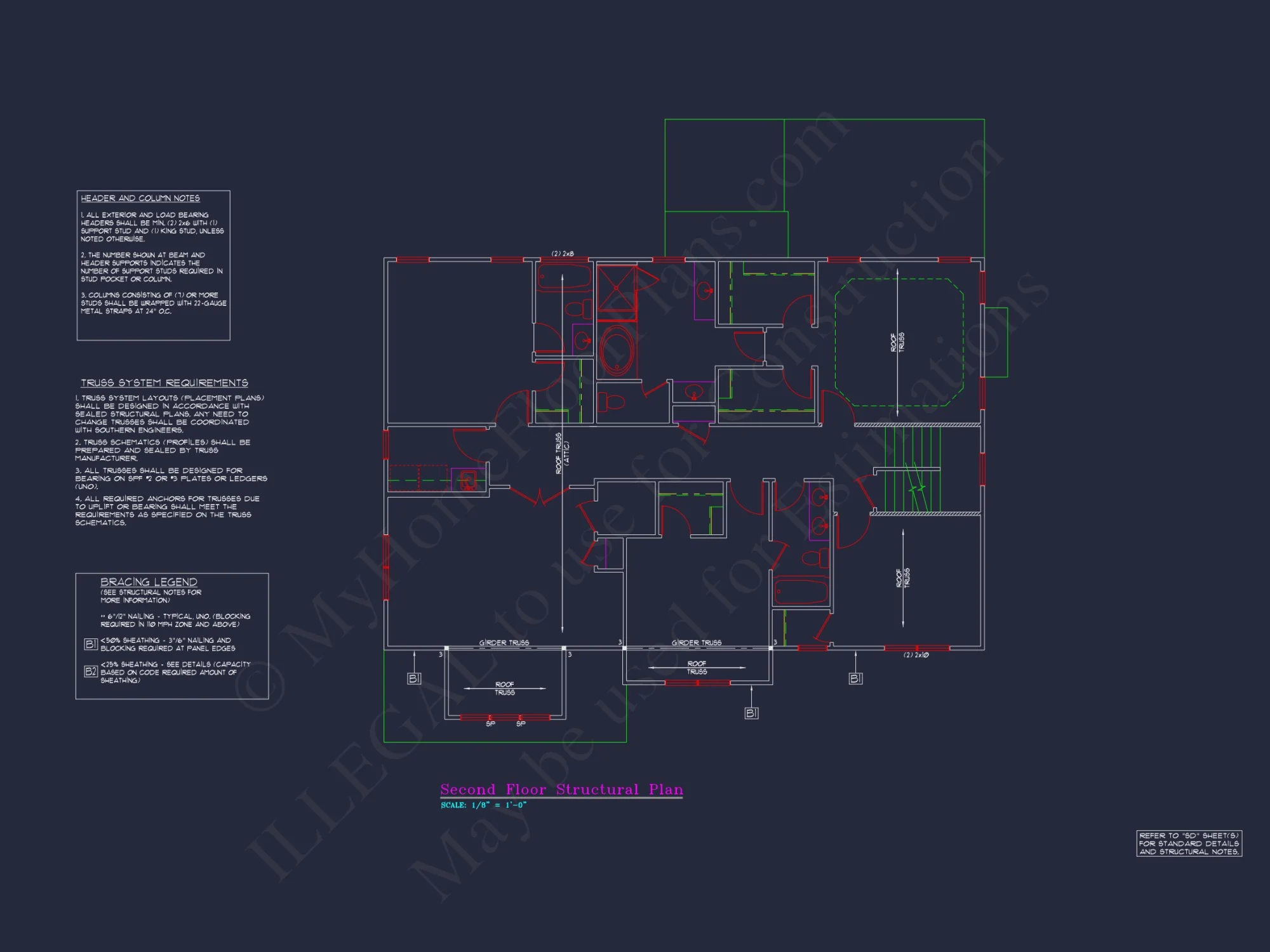Elegant 4-Bedroom house Plan with CAD Architecture Designs