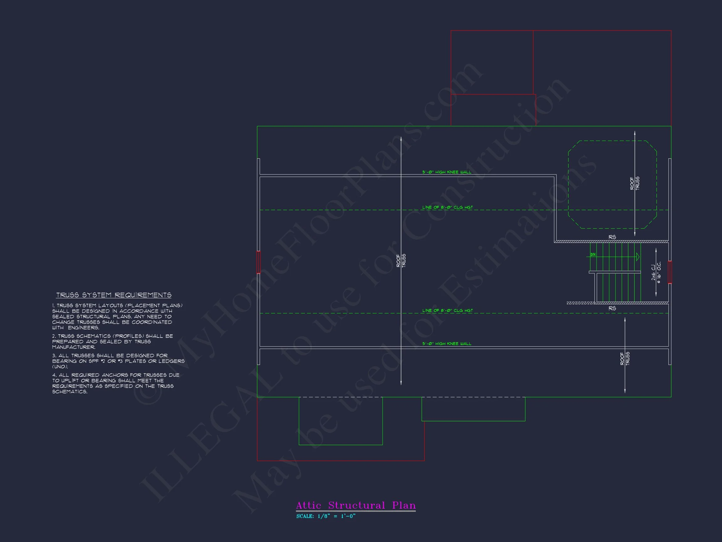 12-2852 HOUSE PLAN - Elegant 4-Bedroom House Plan with CAD Architecture Designs 16 Elegant 4-Bedroom house Plan with CAD Architecture Designs