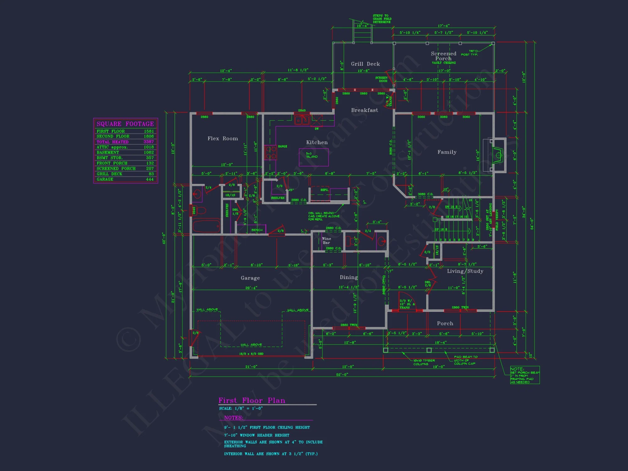 Elegant 4-Bedroom house Plan with CAD Architecture Designs