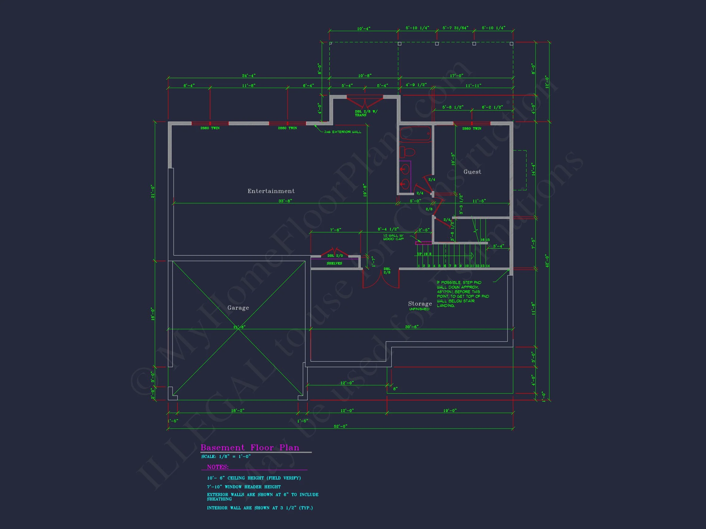 12-2852 HOUSE PLAN - Elegant 4-Bedroom House Plan with CAD Architecture Designs 10 Elegant 4-Bedroom house Plan with CAD Architecture Designs