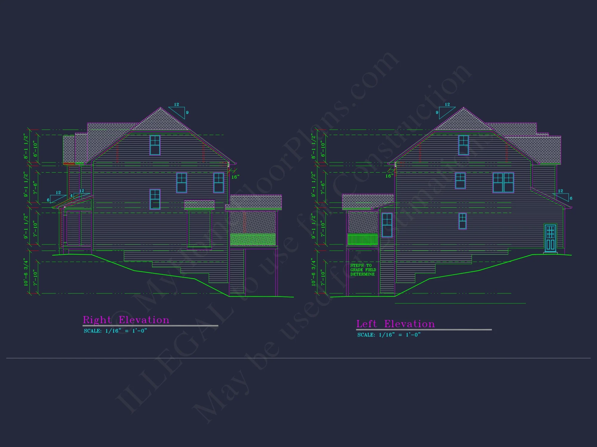 Elegant 4-Bedroom house Plan with CAD Architecture Designs