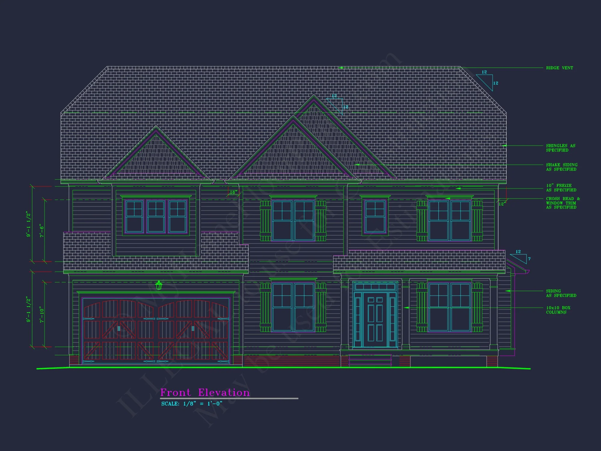 Elegant 4-Bedroom house Plan with CAD Architecture Designs
