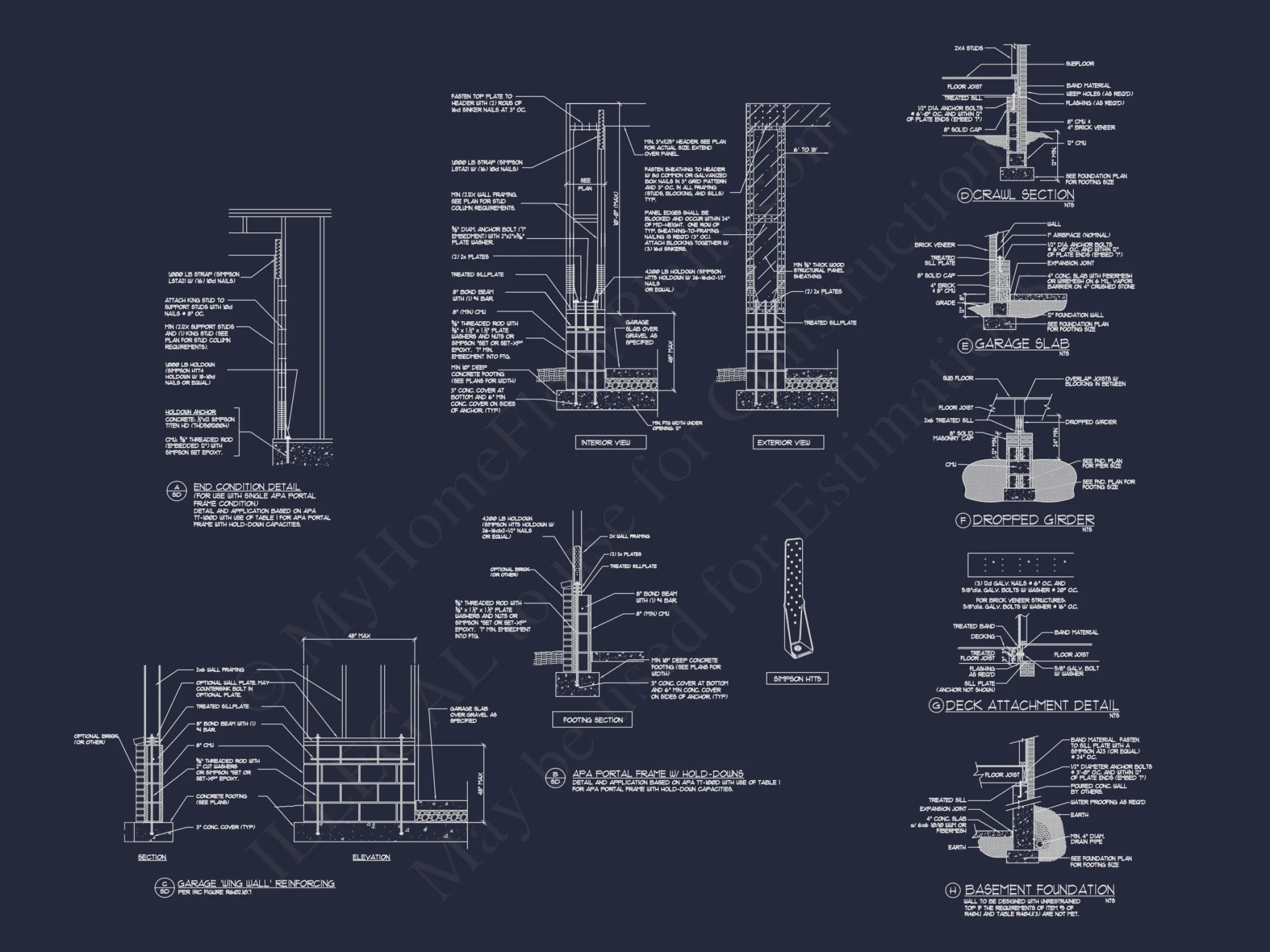 Customizable house Plan with CAD Blueprint, Architecture Designs