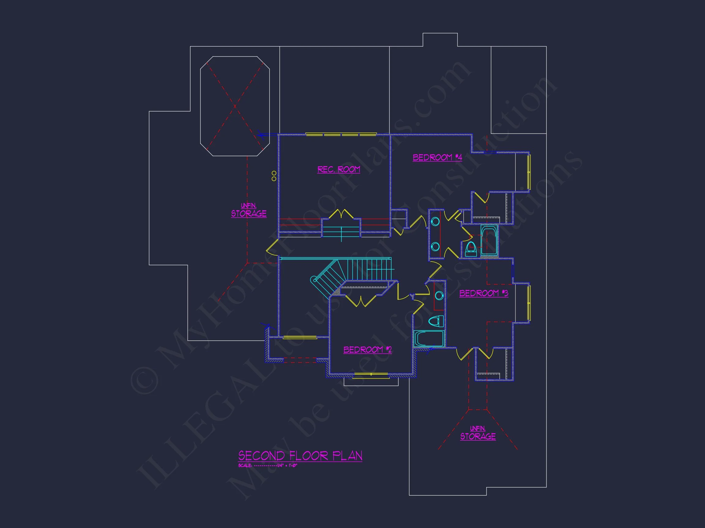 12-2814 HOUSE PLAN - Customizable House Plan with CAD Blueprint, Architecture Designs 8 Customizable house Plan with CAD Blueprint, Architecture Designs