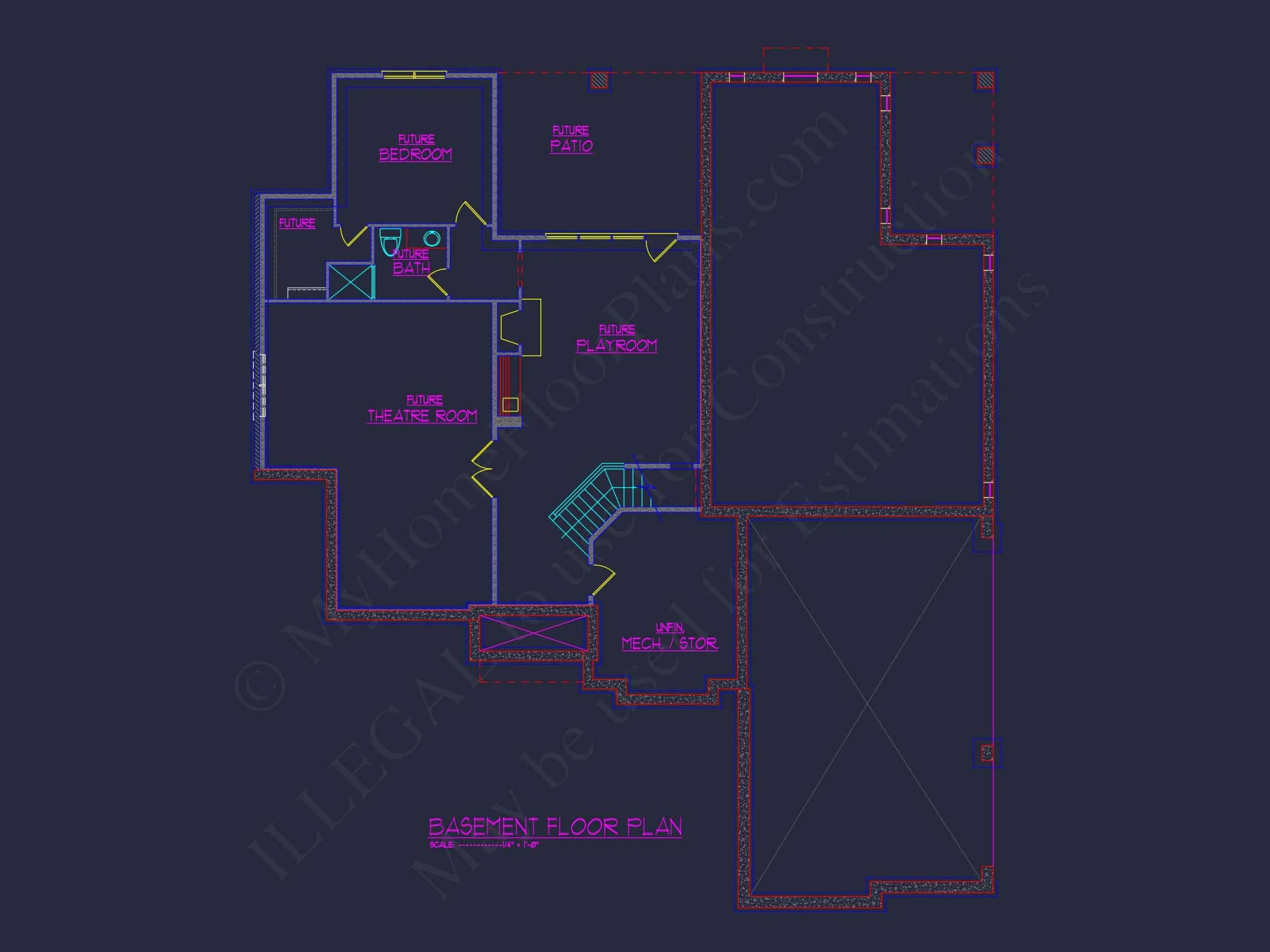 12-2814 HOUSE PLAN - Customizable House Plan with CAD Blueprint, Architecture Designs 6 Customizable house Plan with CAD Blueprint, Architecture Designs