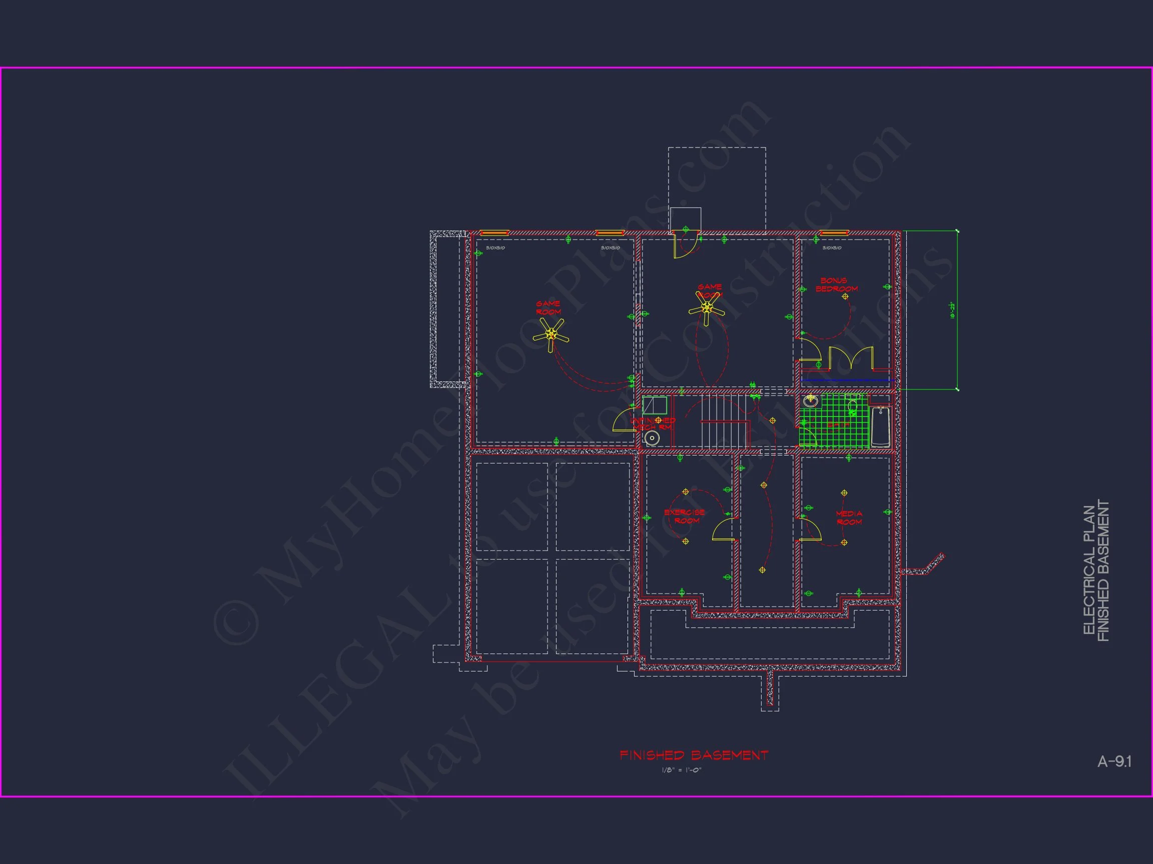 Modern Suburban house Plan: Spacious Floor Plan & CAD Designs