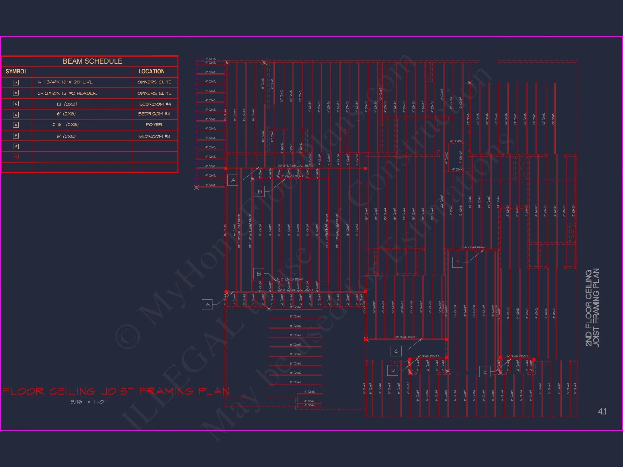 Modern Suburban house Plan: Spacious Floor Plan & CAD Designs