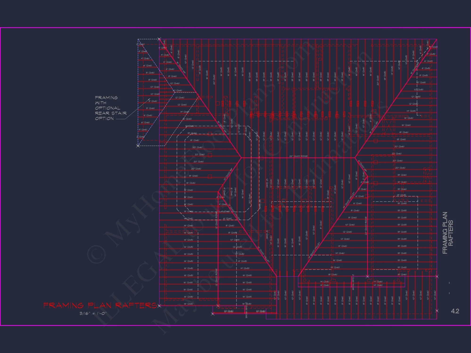 Spacious house Plan with 2 Floors, 5 Bedrooms, and 3-Car Garage
