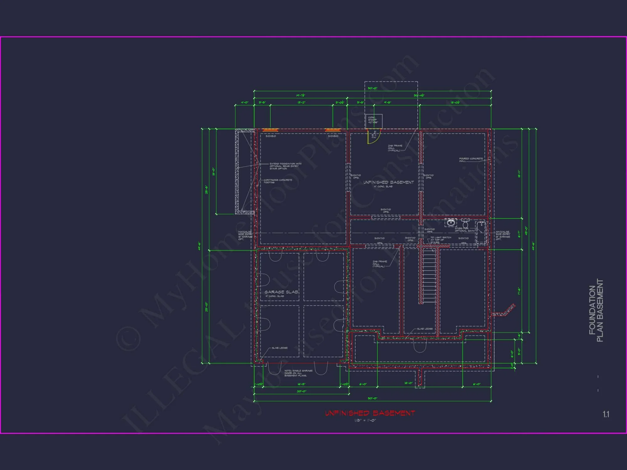 Spacious house Plan with 2 Floors, 5 Bedrooms, and 3-Car Garage