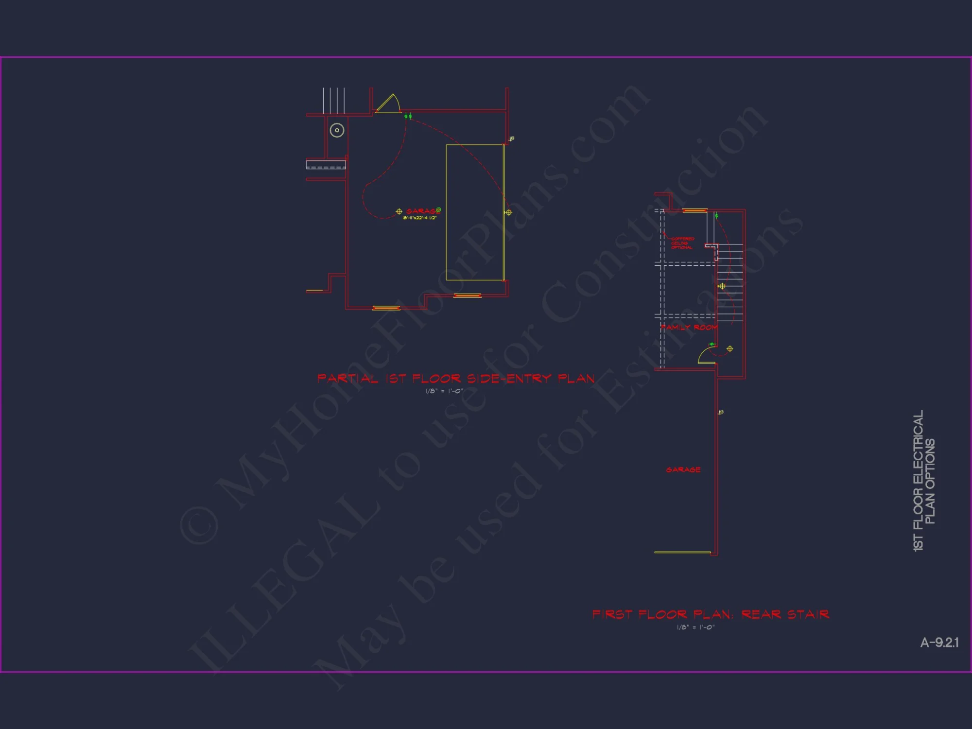 Classic Suburban house Plan: Floor Blueprint with CAD Designs