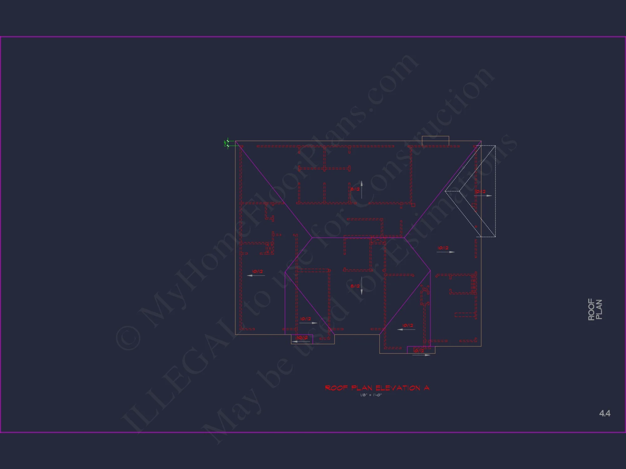 Classic Suburban house Plan: Floor Blueprint with CAD Designs