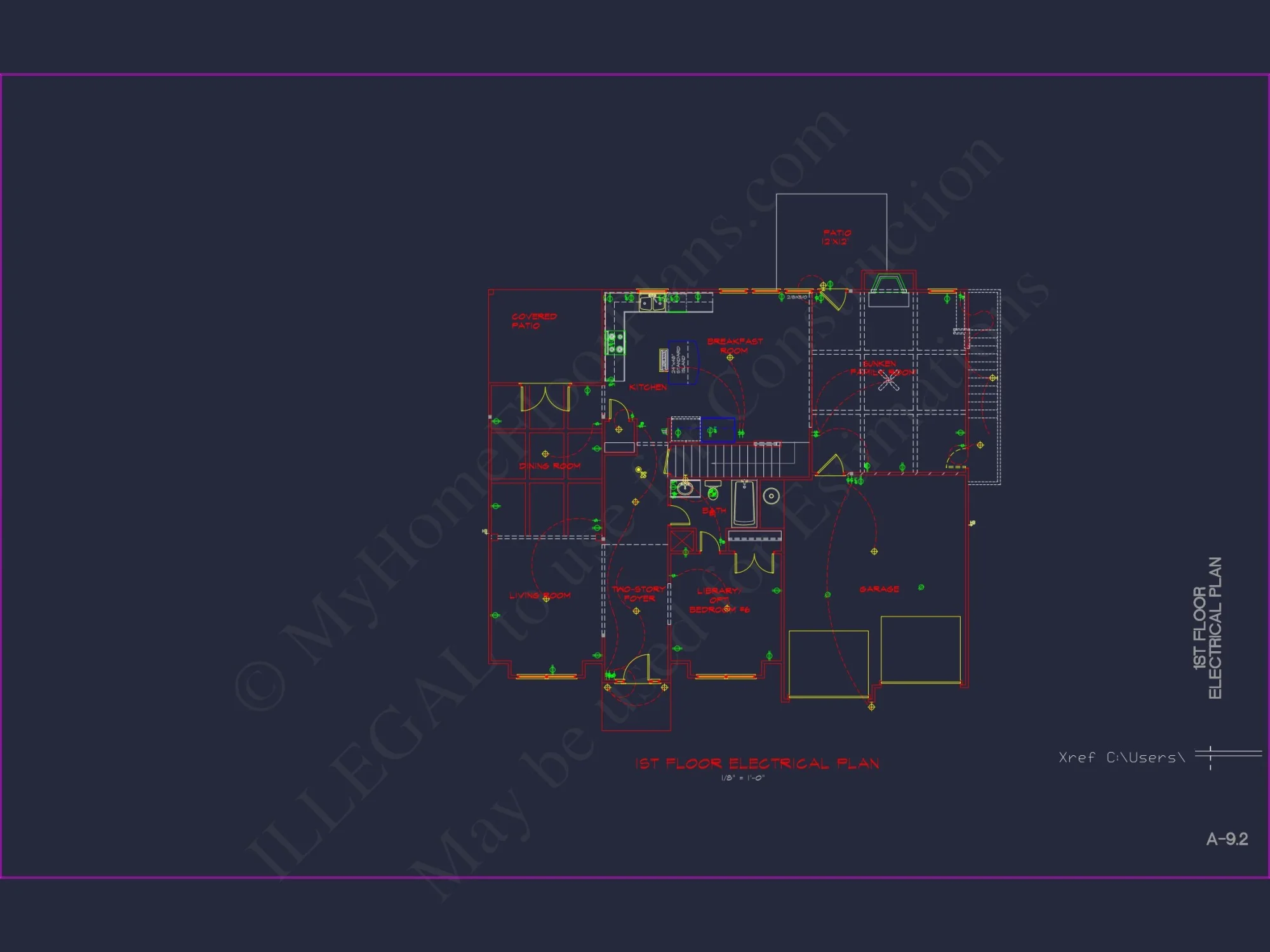 Classic house Plan with Detailed Floor Plans & CAD Designs