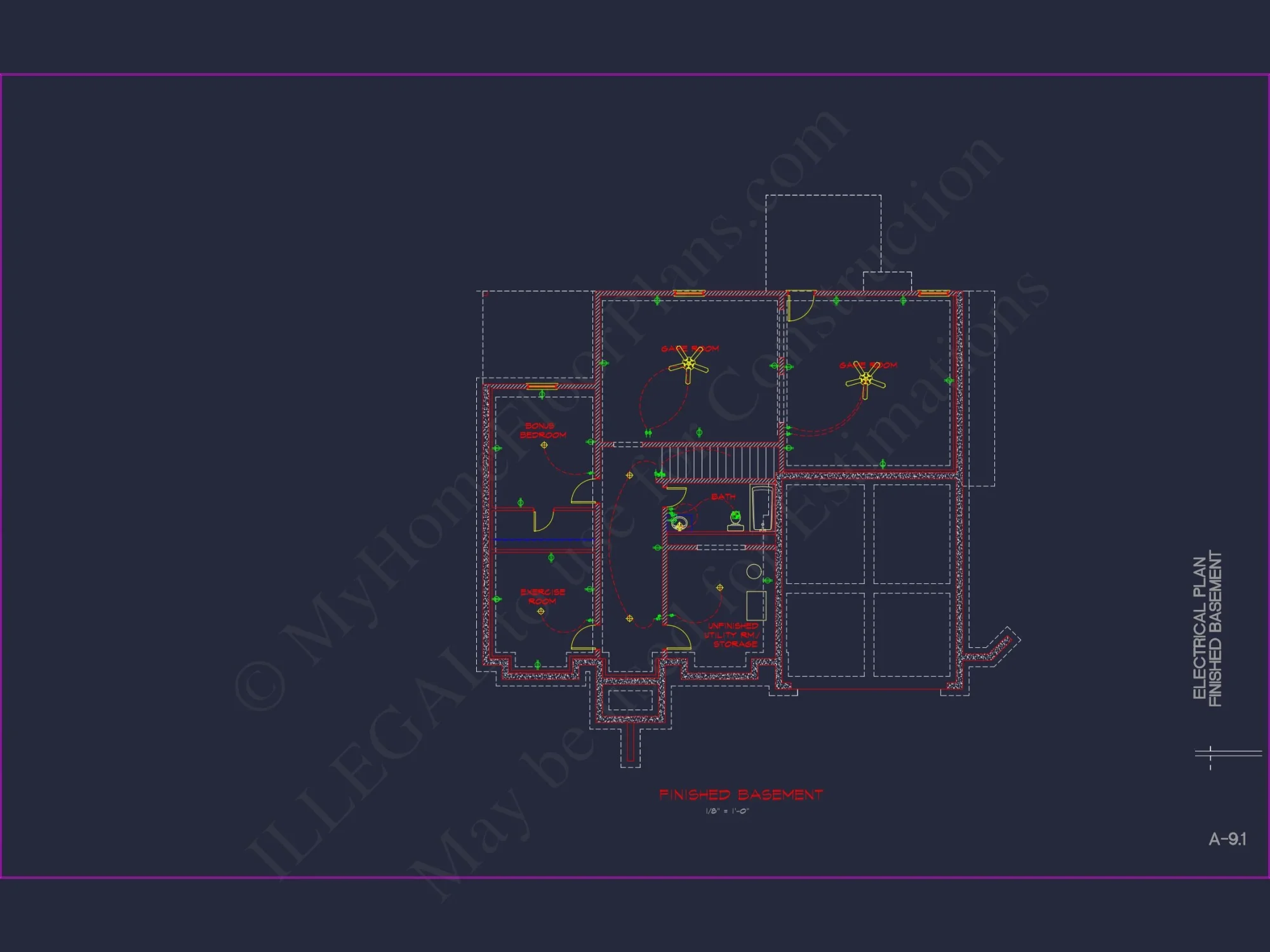 Classic house Plan with Detailed Floor Plans & CAD Designs