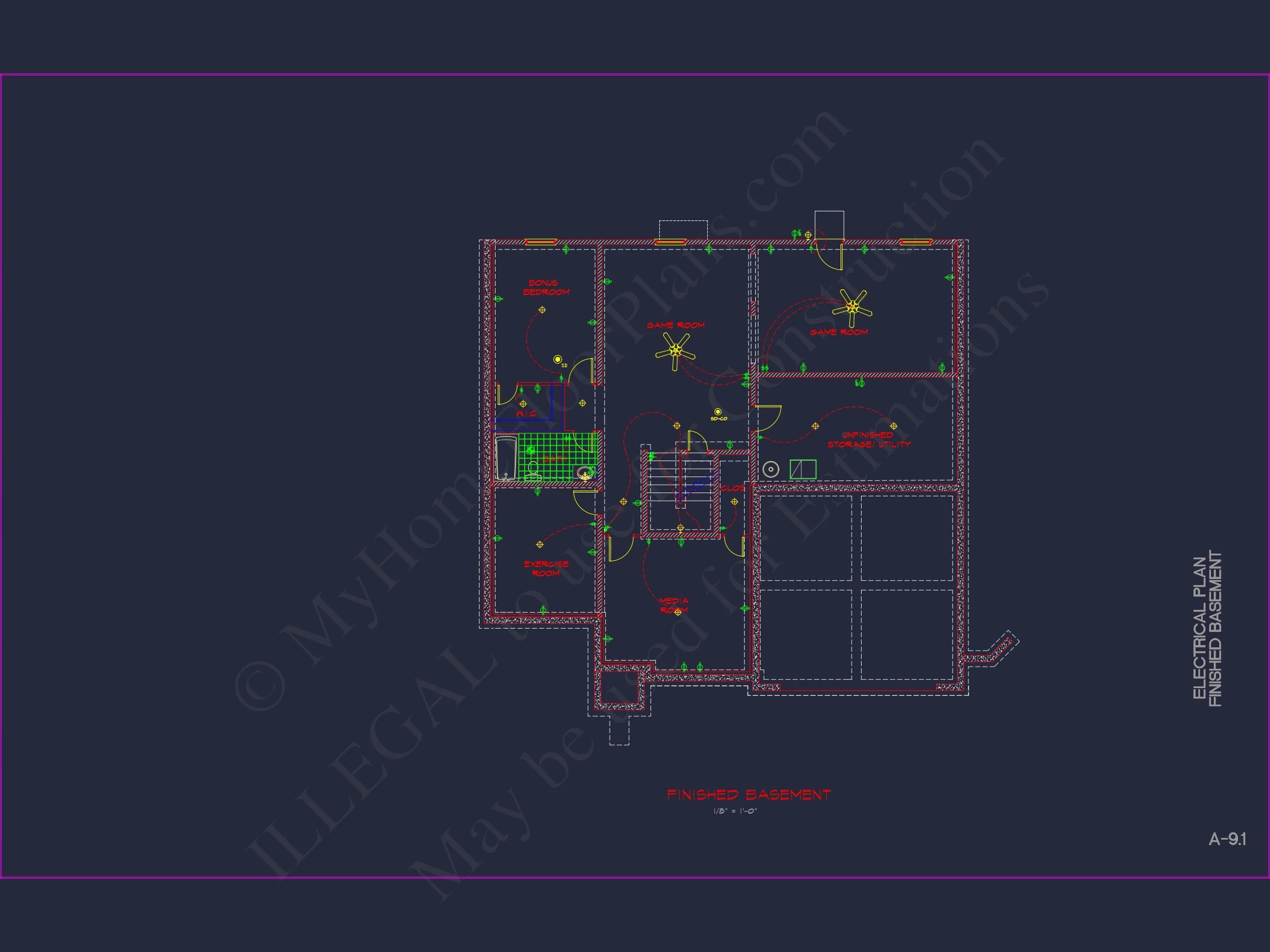 Modern Suburban house Plan with CAD Designs & Floor Blueprint