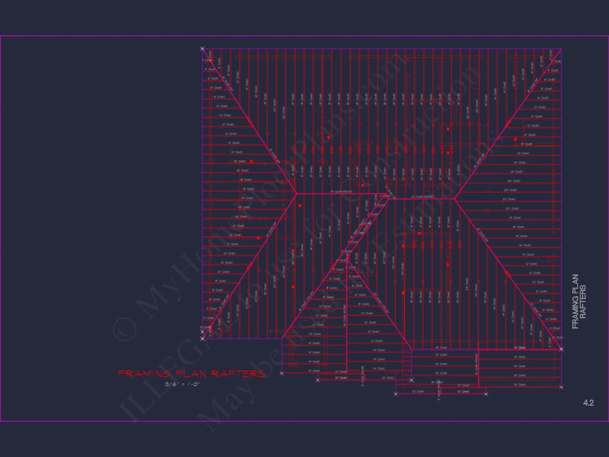 Modern Suburban house Plan with CAD Designs & Floor Blueprint