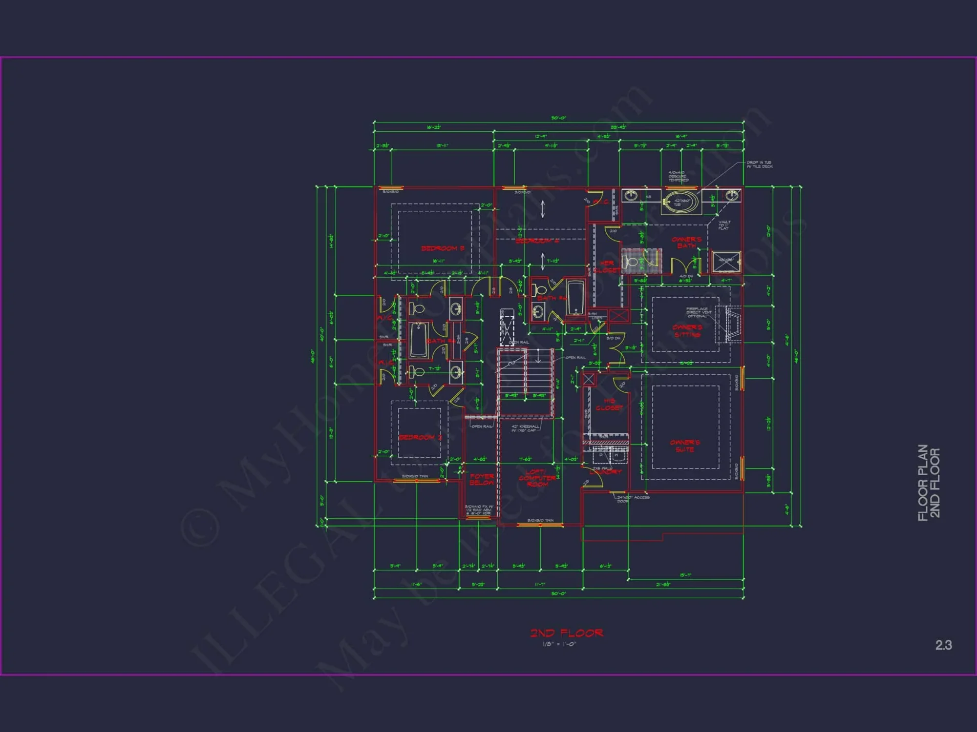 Modern Suburban house Plan with CAD Designs & Floor Blueprint
