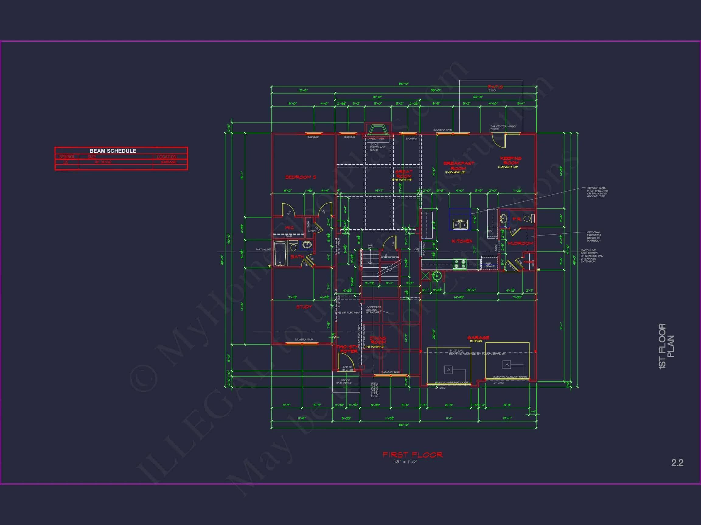 Modern Suburban house Plan with CAD Designs & Floor Blueprint