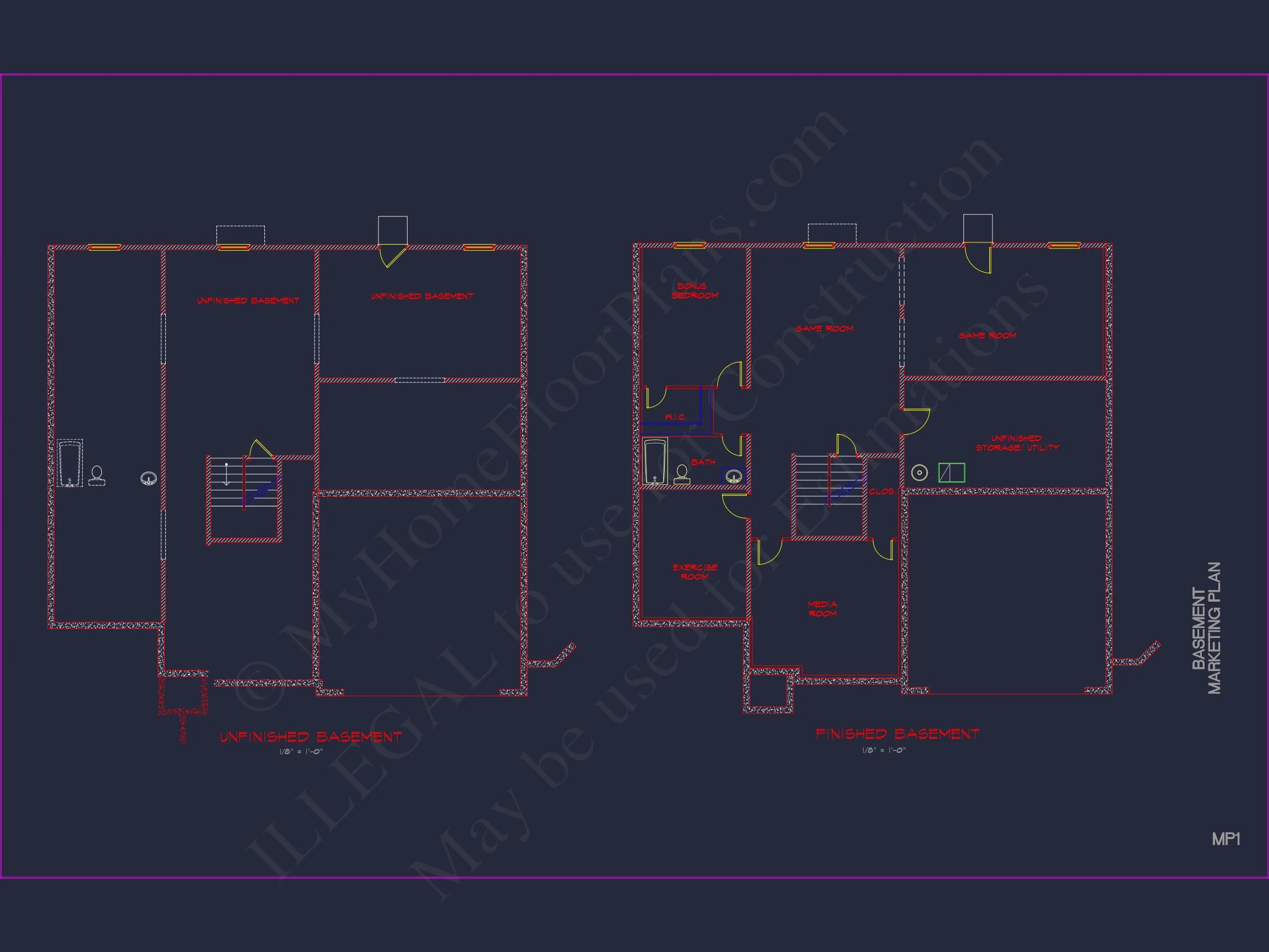 Modern Suburban house Plan with CAD Designs & Floor Blueprint