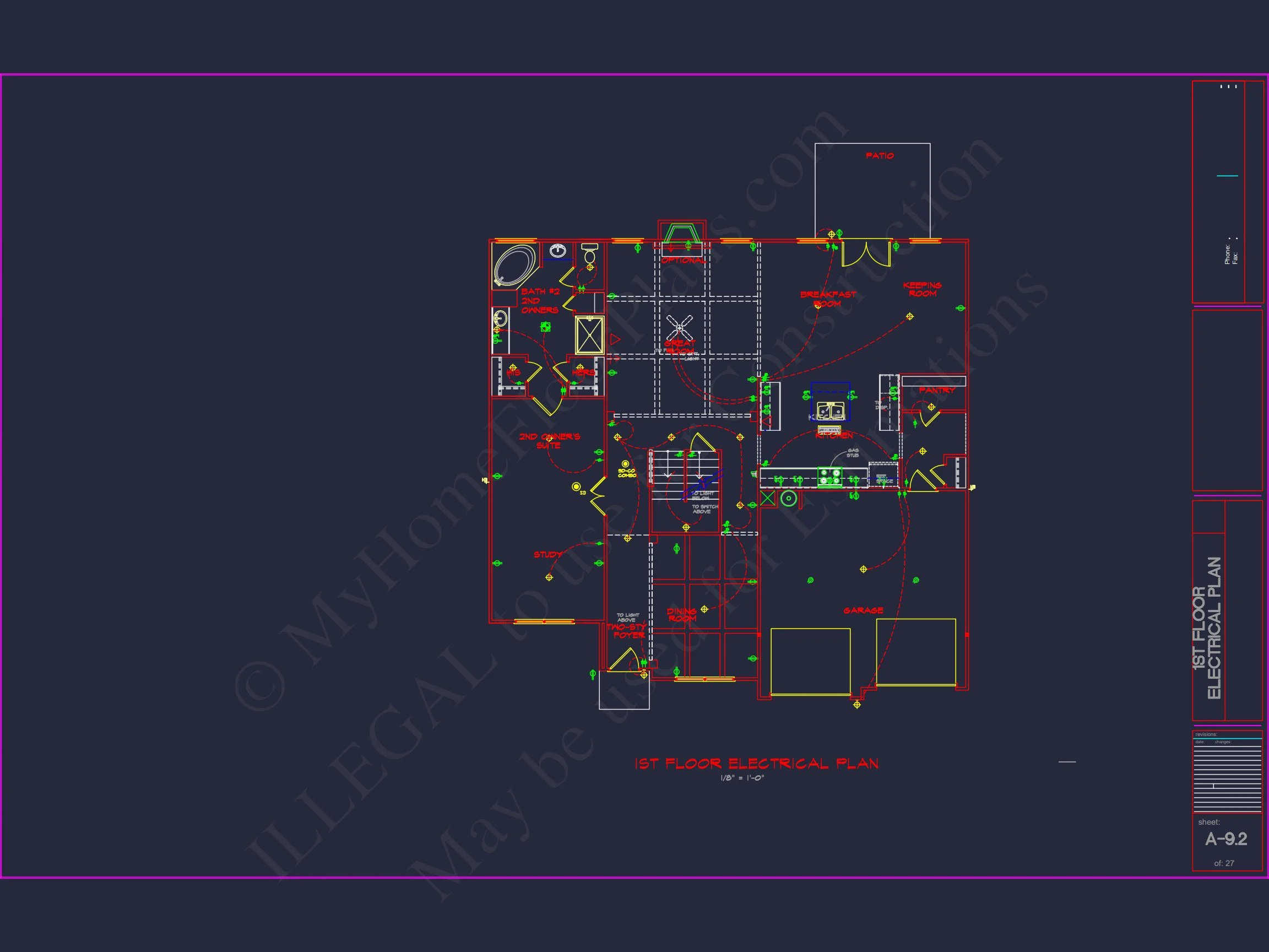 12-2607 HOUSE PLAN - Luxury House Plan with 2 Floors, 6 Bedrooms, and CAD Designs 43 Luxury house Plan with 2 Floors, 6 Bedrooms, and CAD Designs