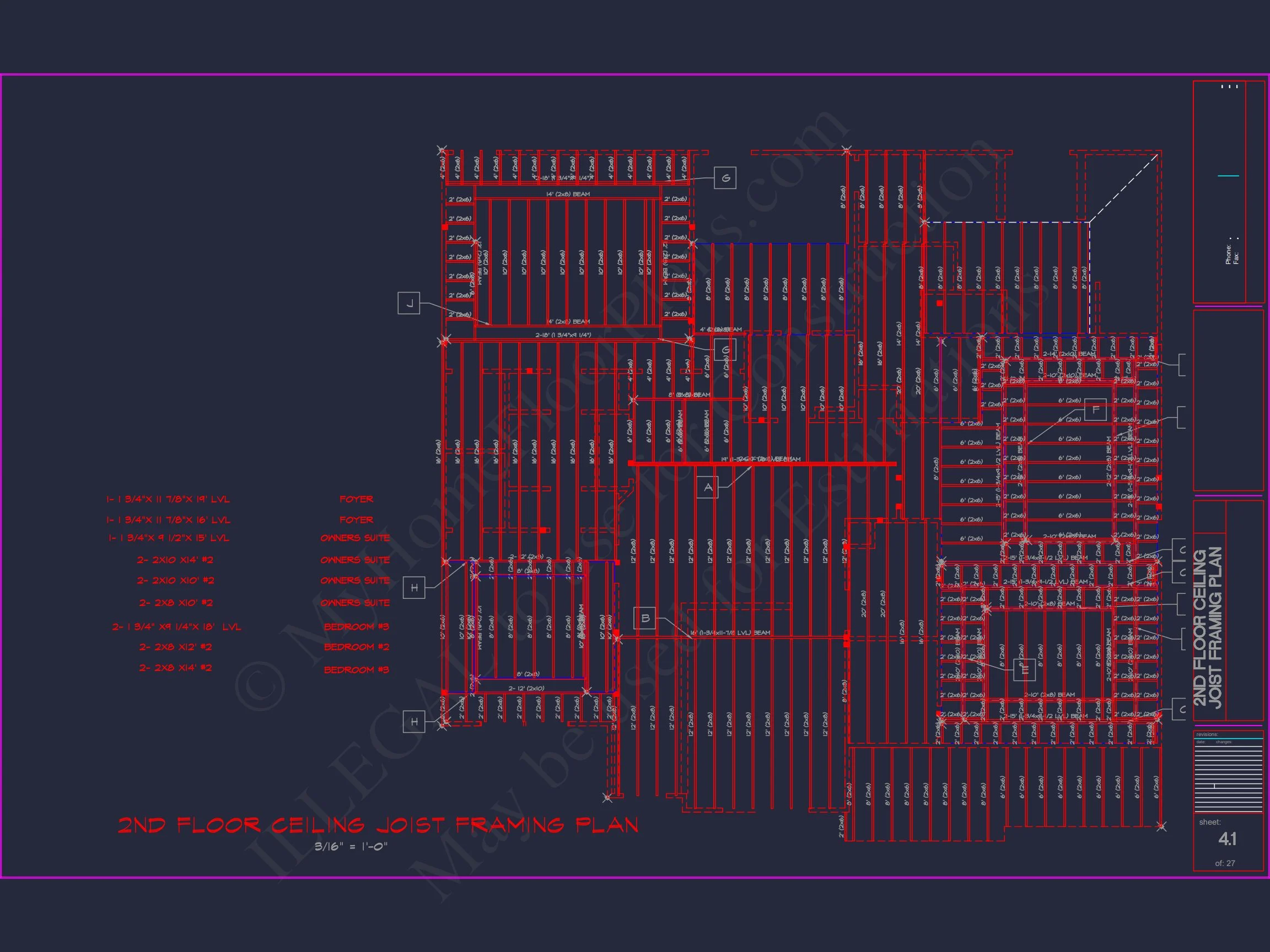 12-2607 HOUSE PLAN - Luxury House Plan with 2 Floors, 6 Bedrooms, and CAD Designs 36 Luxury house Plan with 2 Floors, 6 Bedrooms, and CAD Designs